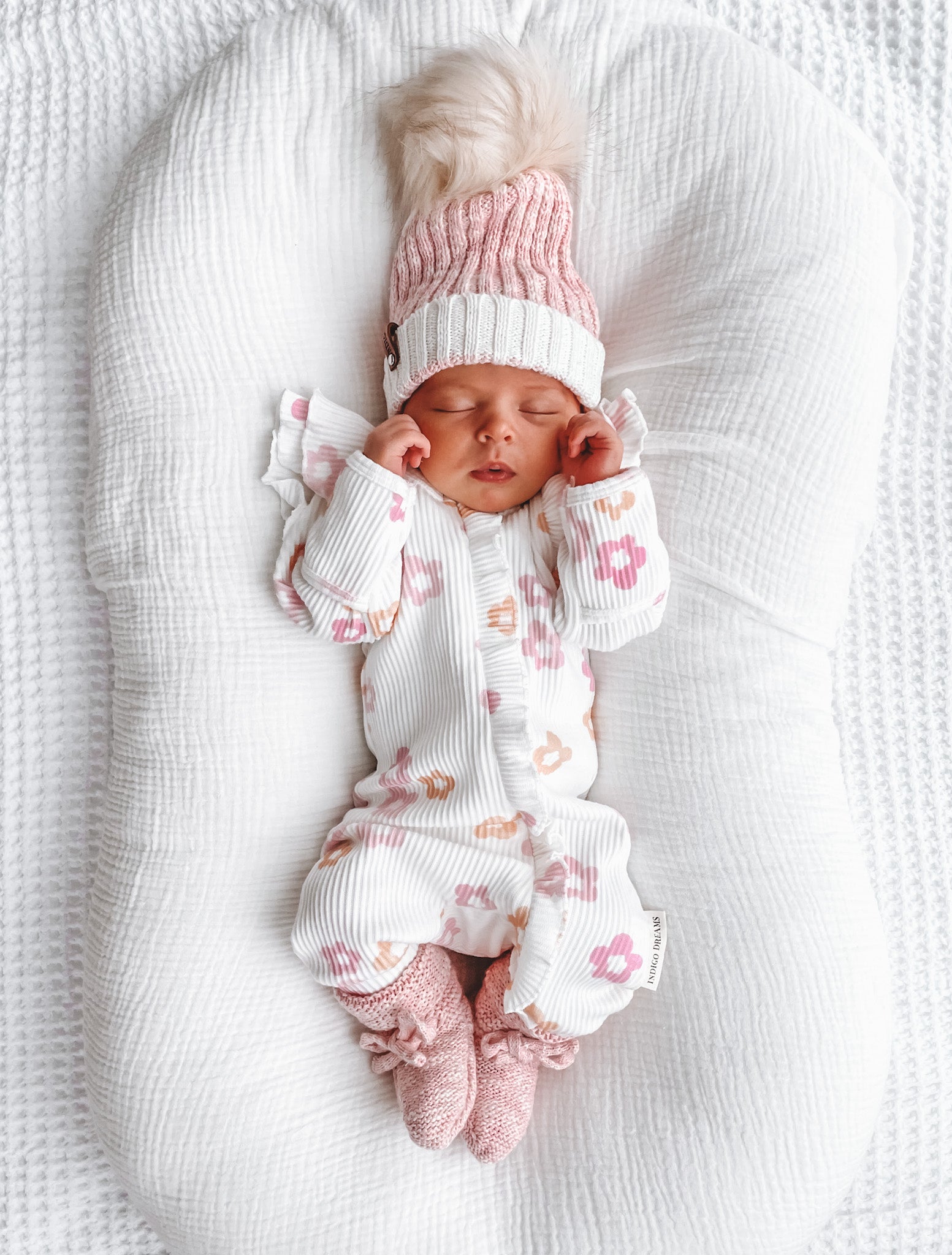 Summer Floral Ruffle Romper