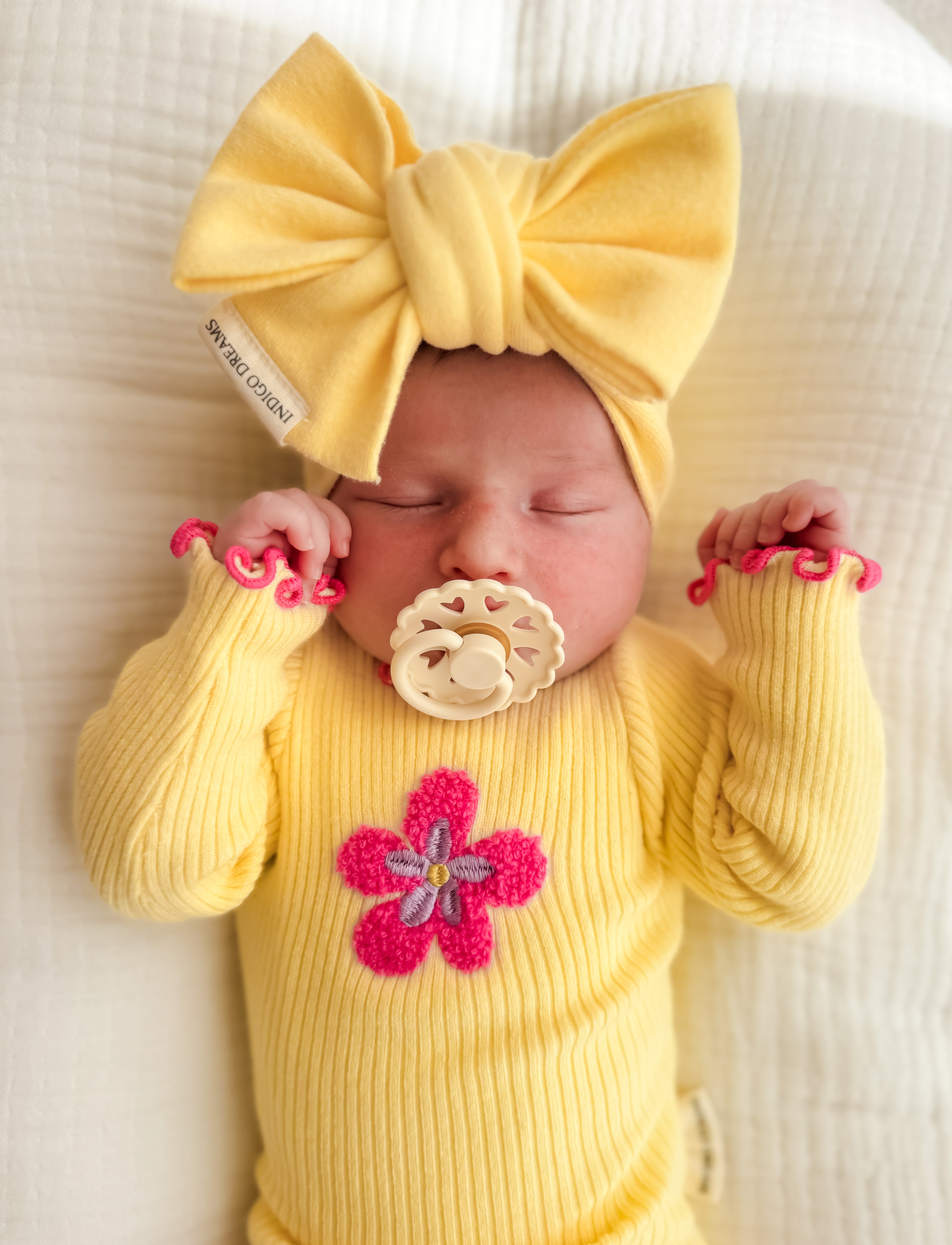 Daffodil Knit Headband