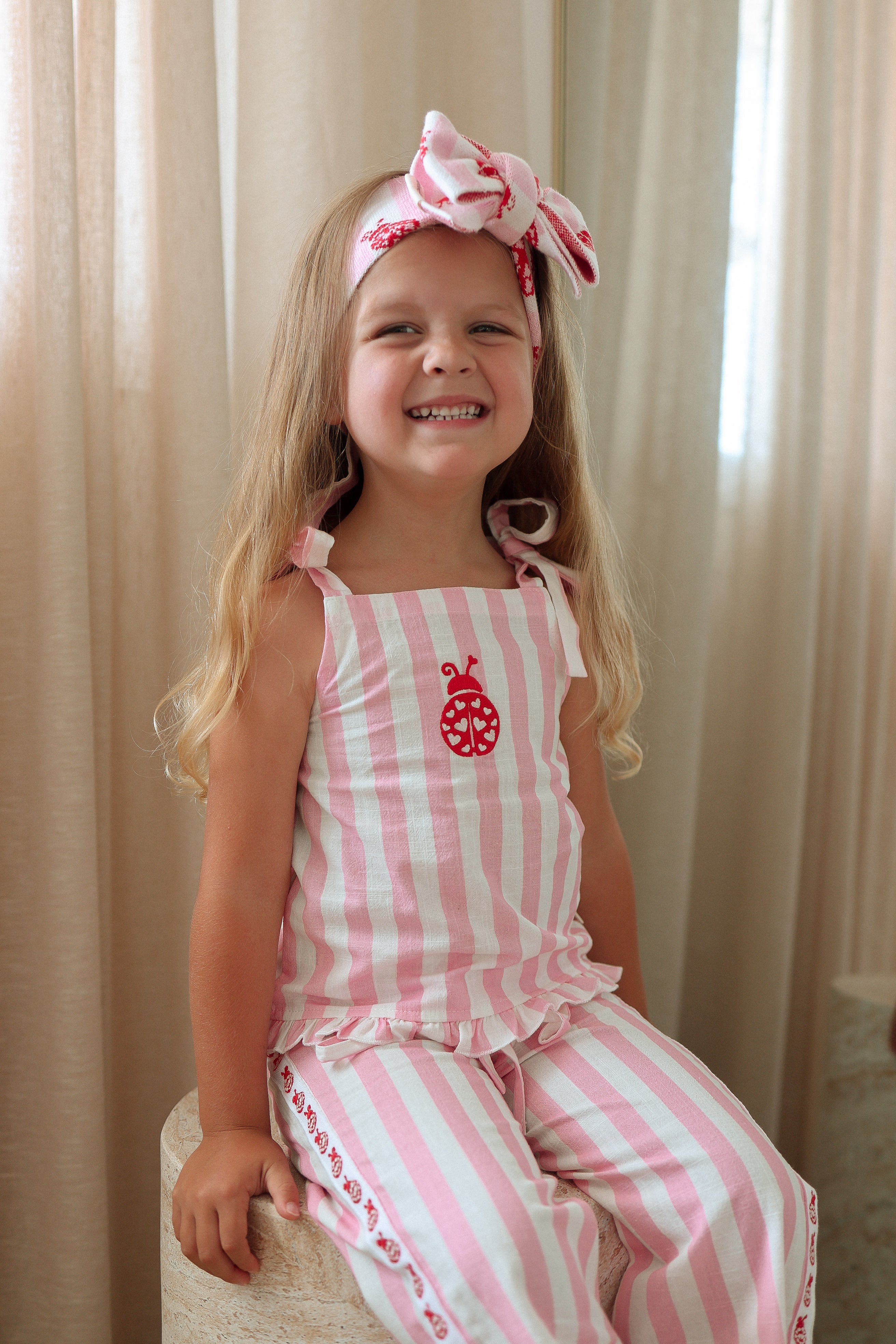 Lottie Tie Shoulder Singlet