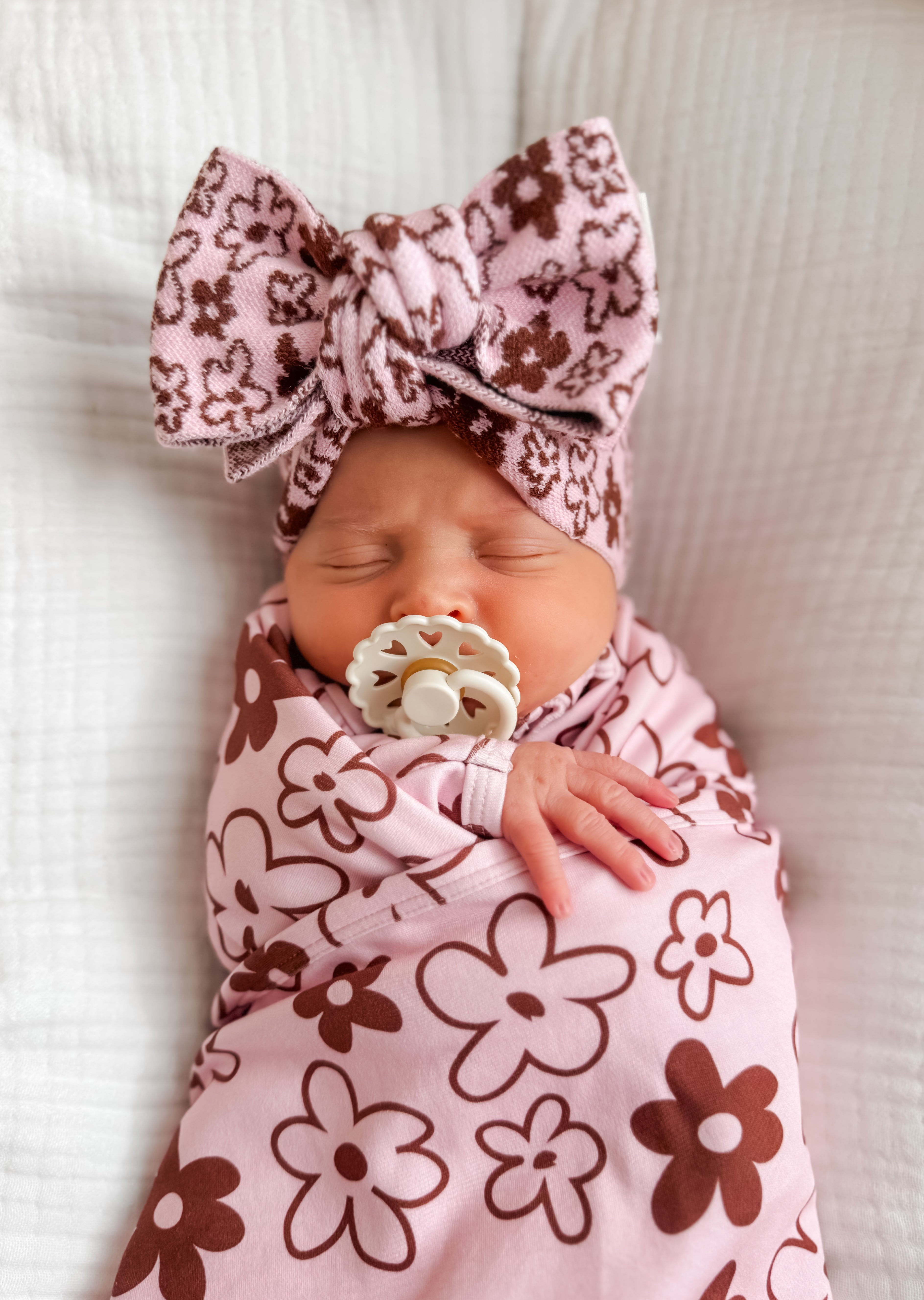 Romy Knit Headband - Cocoa & Blossom