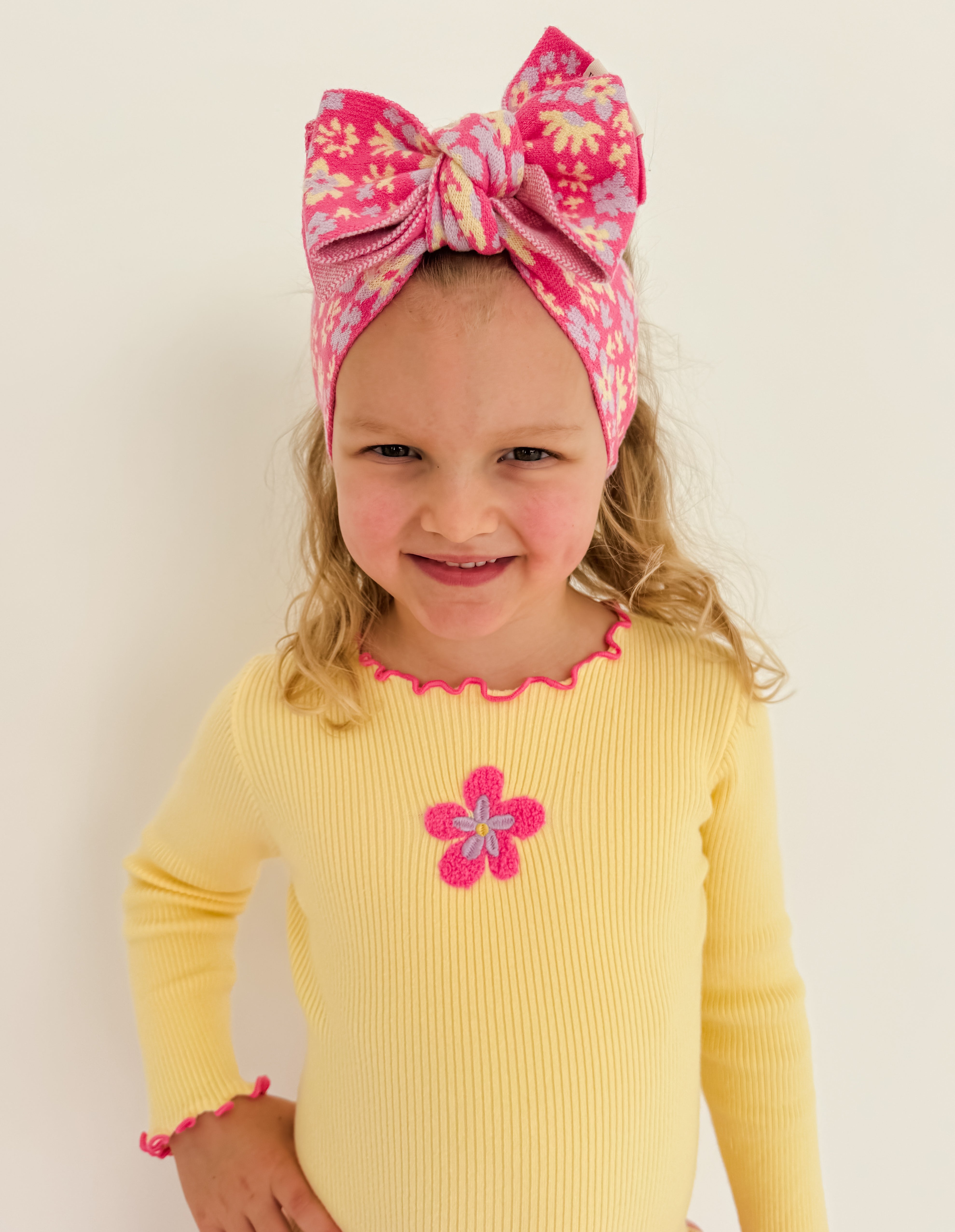Indie Long Sleeve Top - Daffodil
