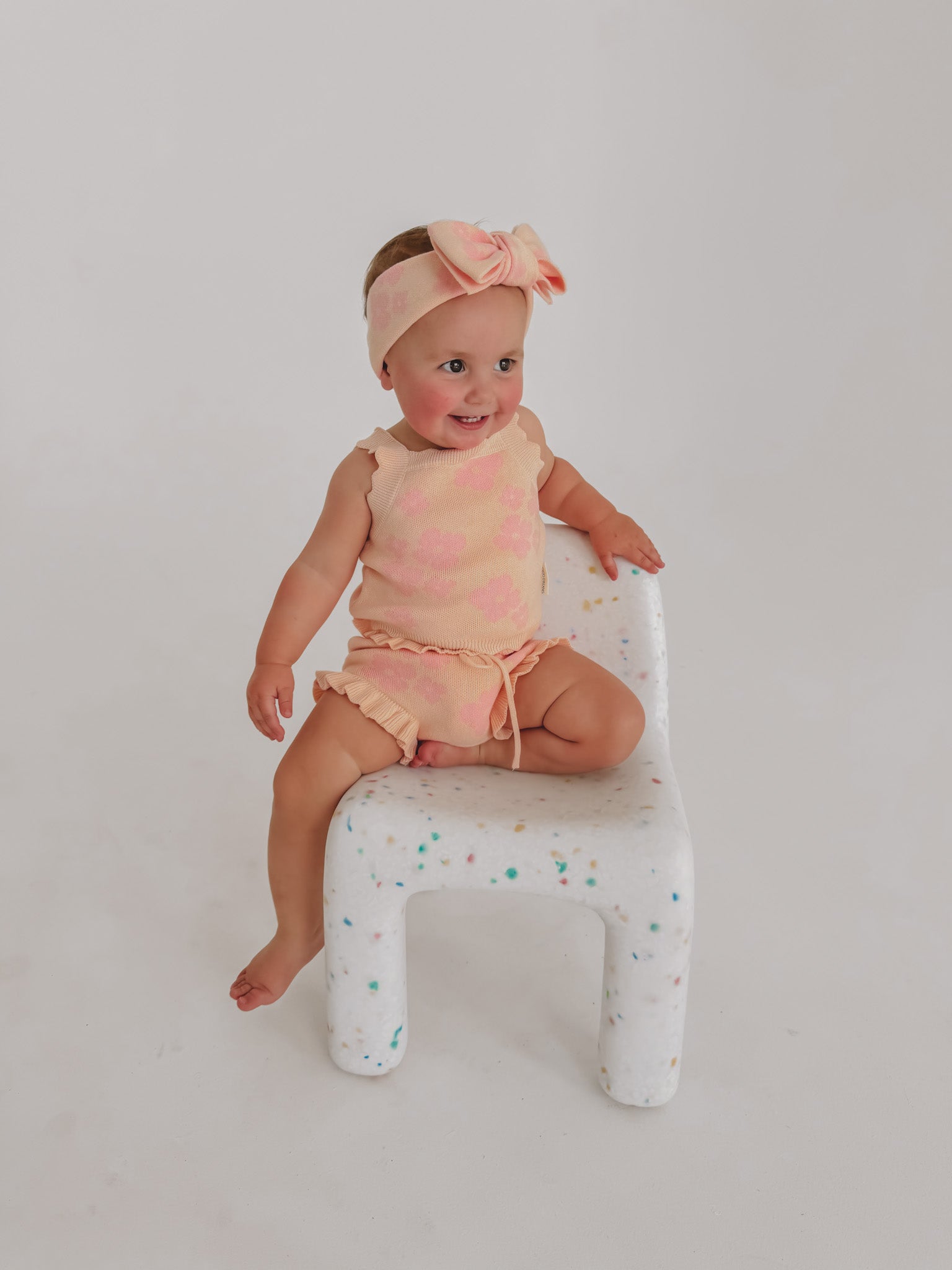 Coco Crop Singlet - Sherbet