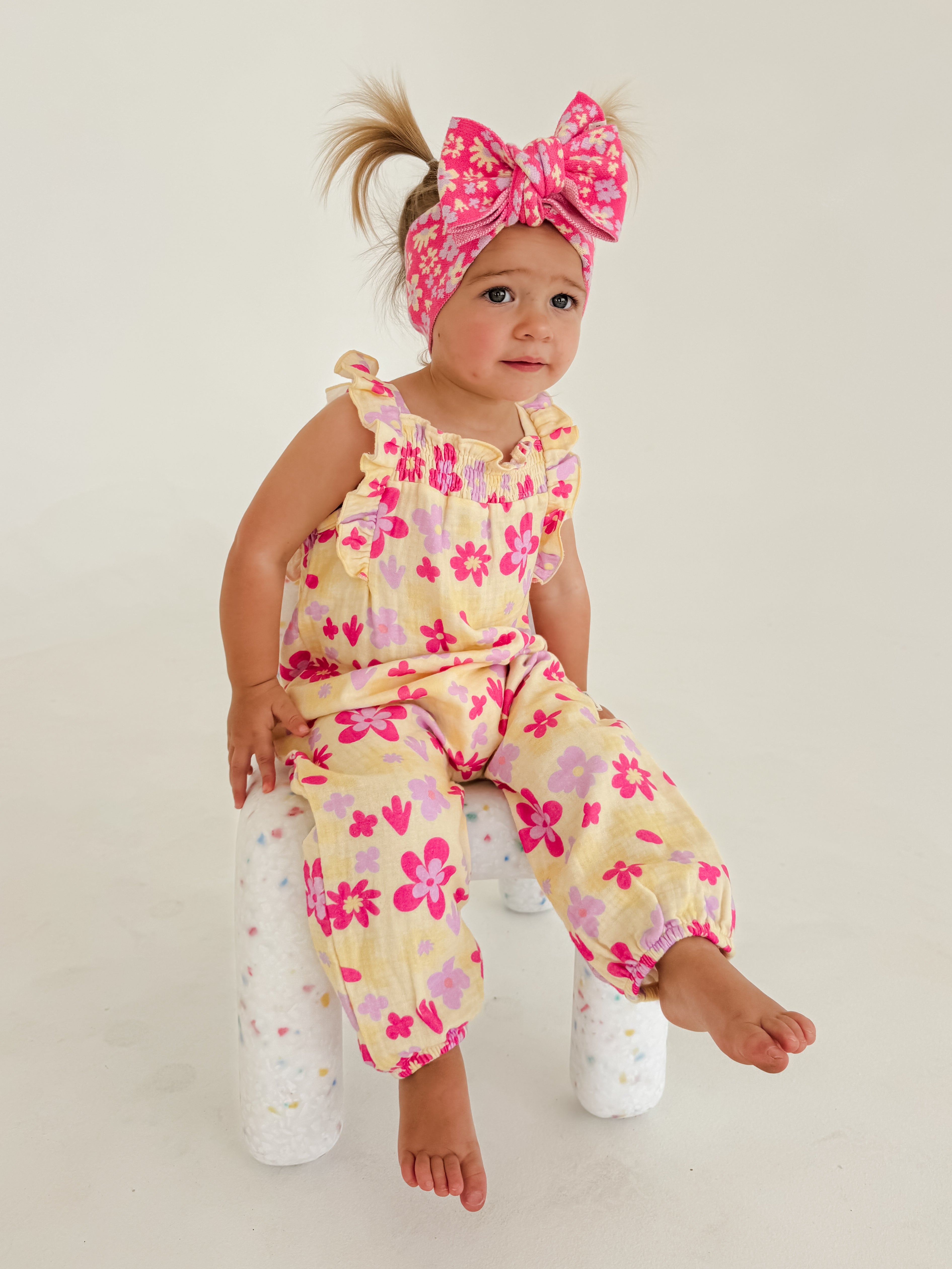 Indie Frill Playsuit - Daffodil