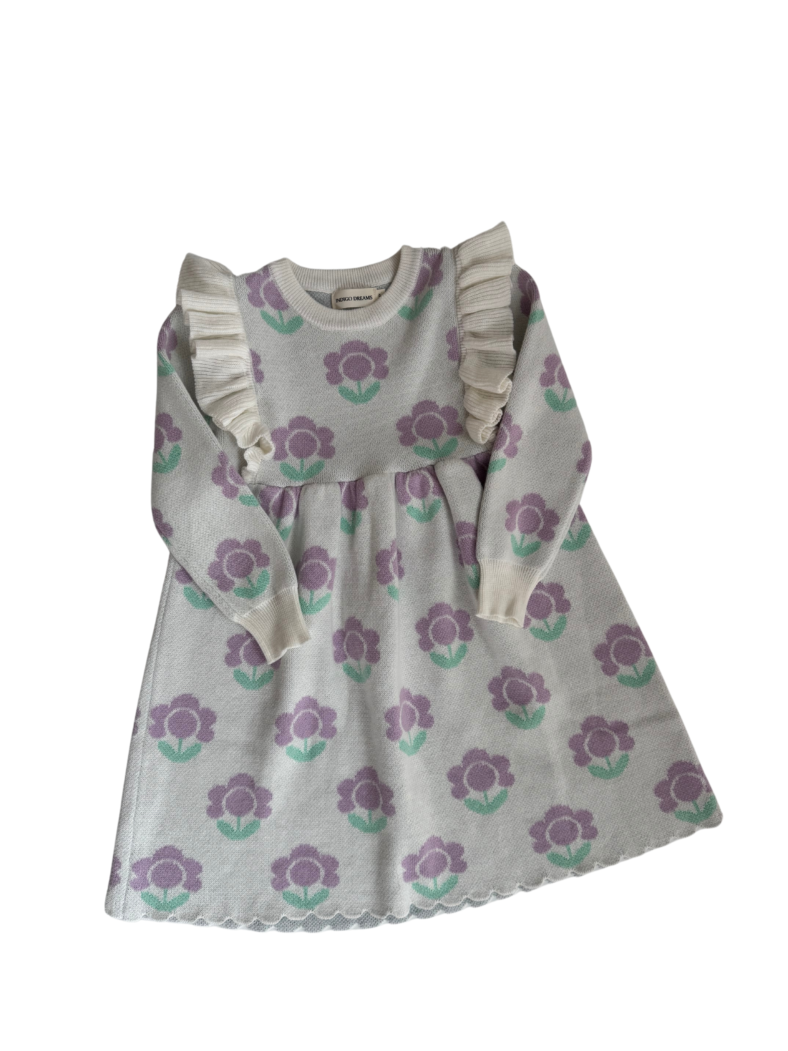 Sienna Frill Knit Dress
