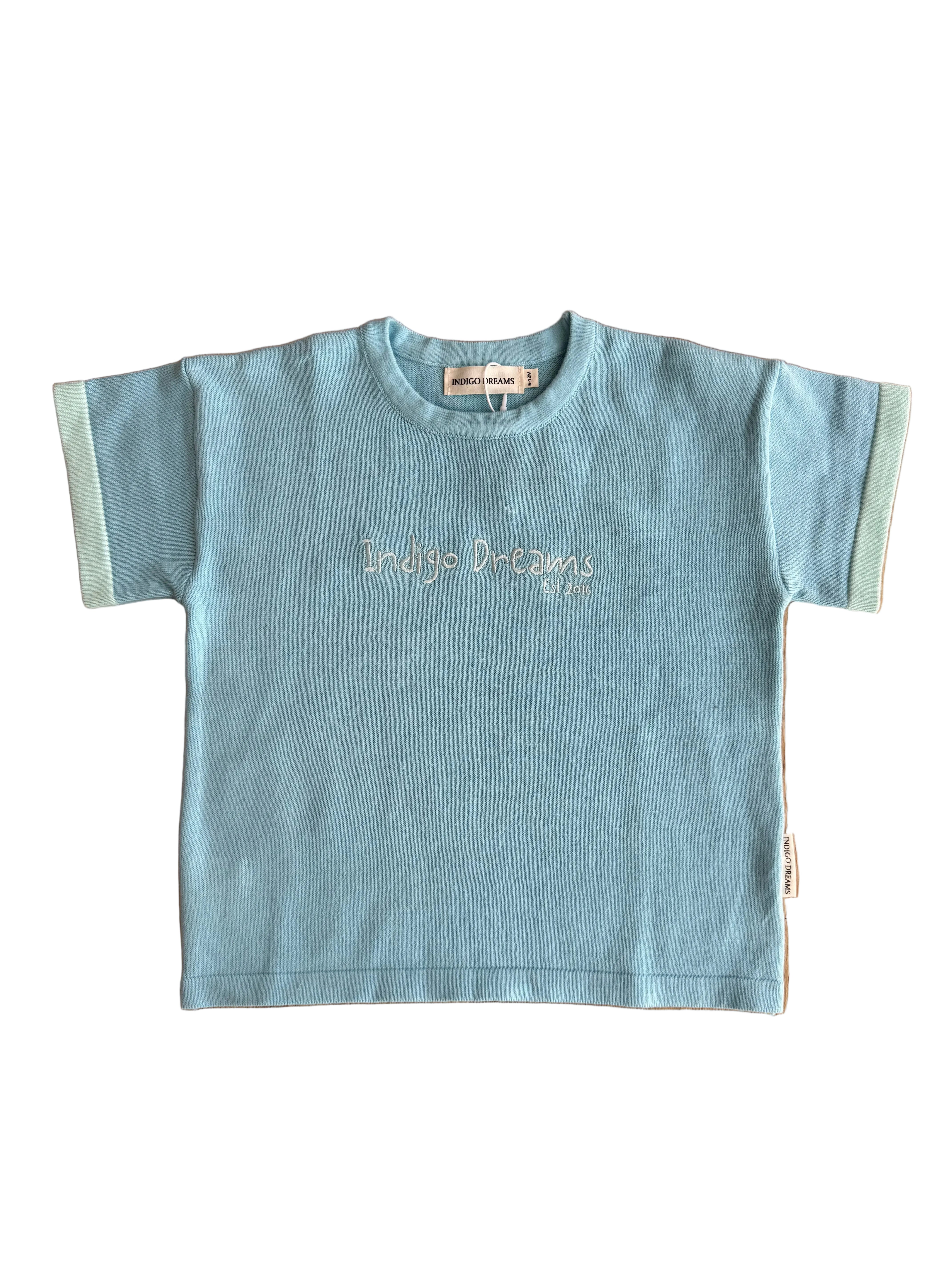 Staple Oversized Tee - Seaglass Blue