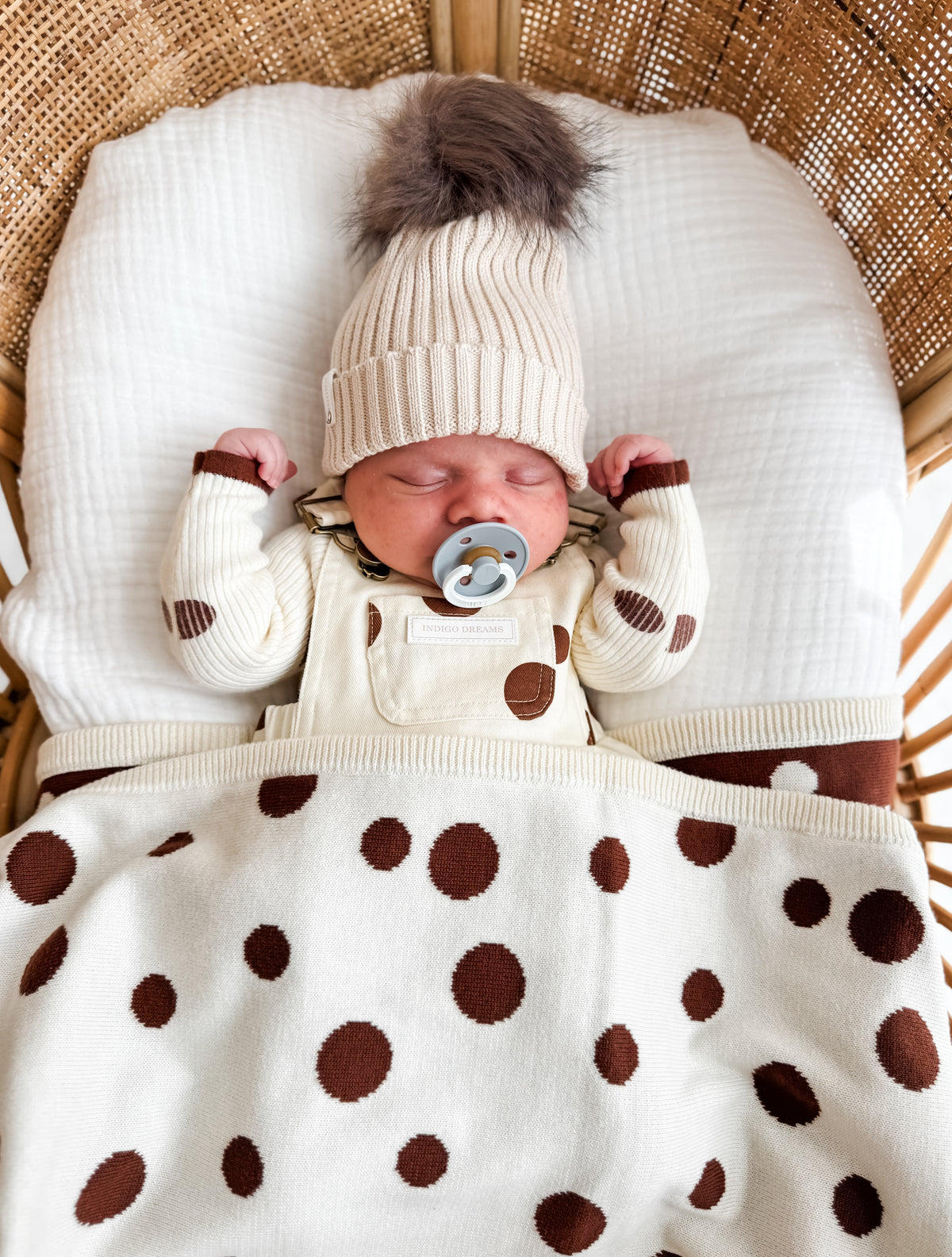 Raffy Spot Reversible Blanket