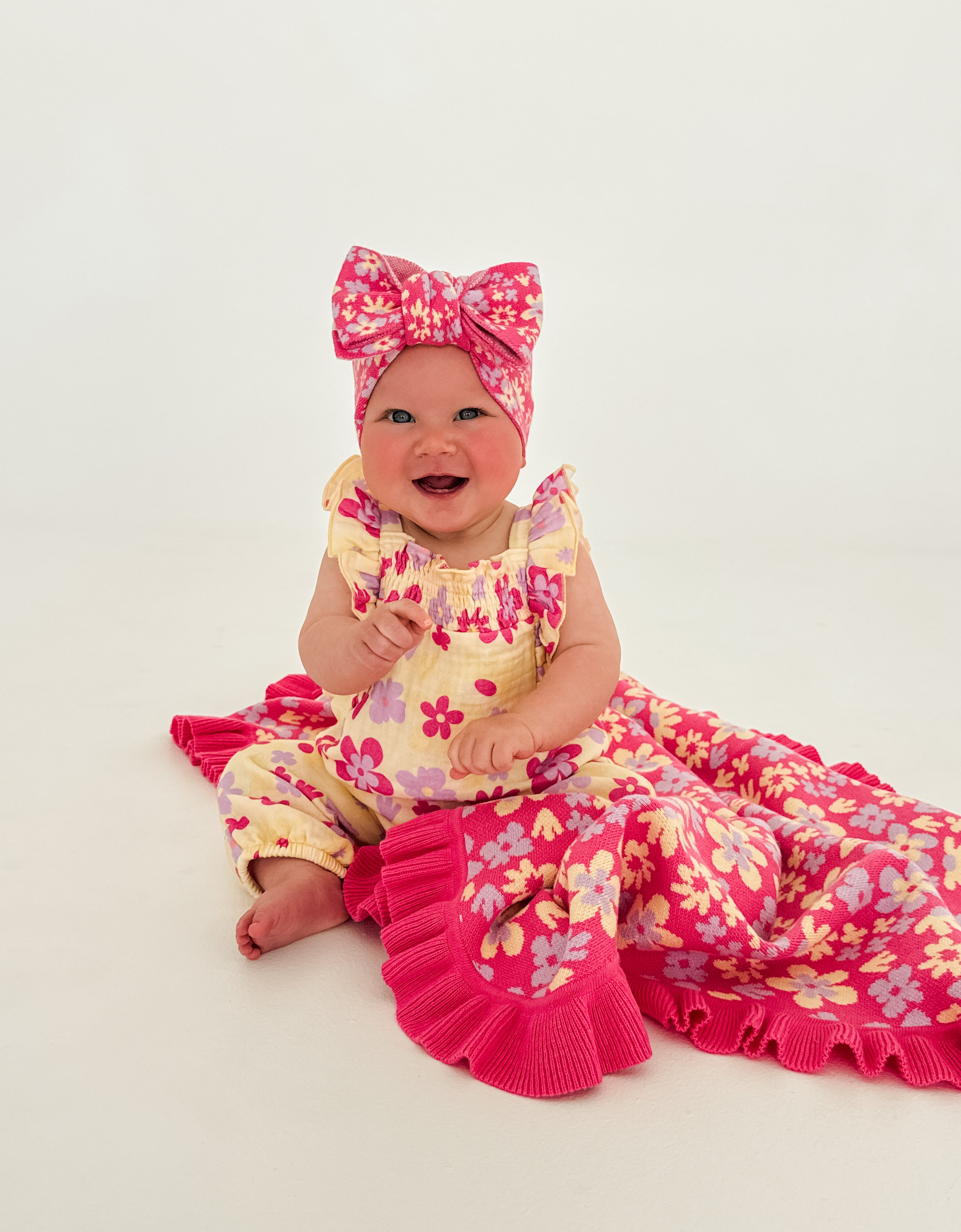 Indie Frill Playsuit - Daffodil