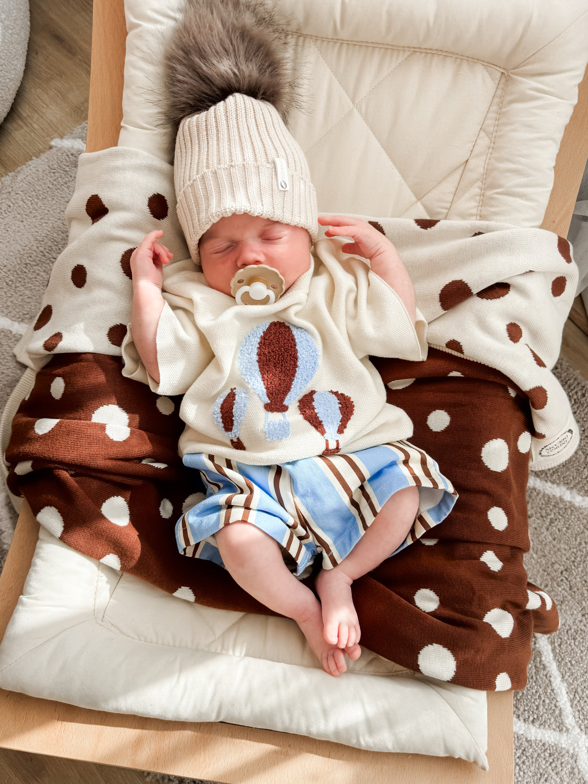 Raffy Spot Reversible Blanket