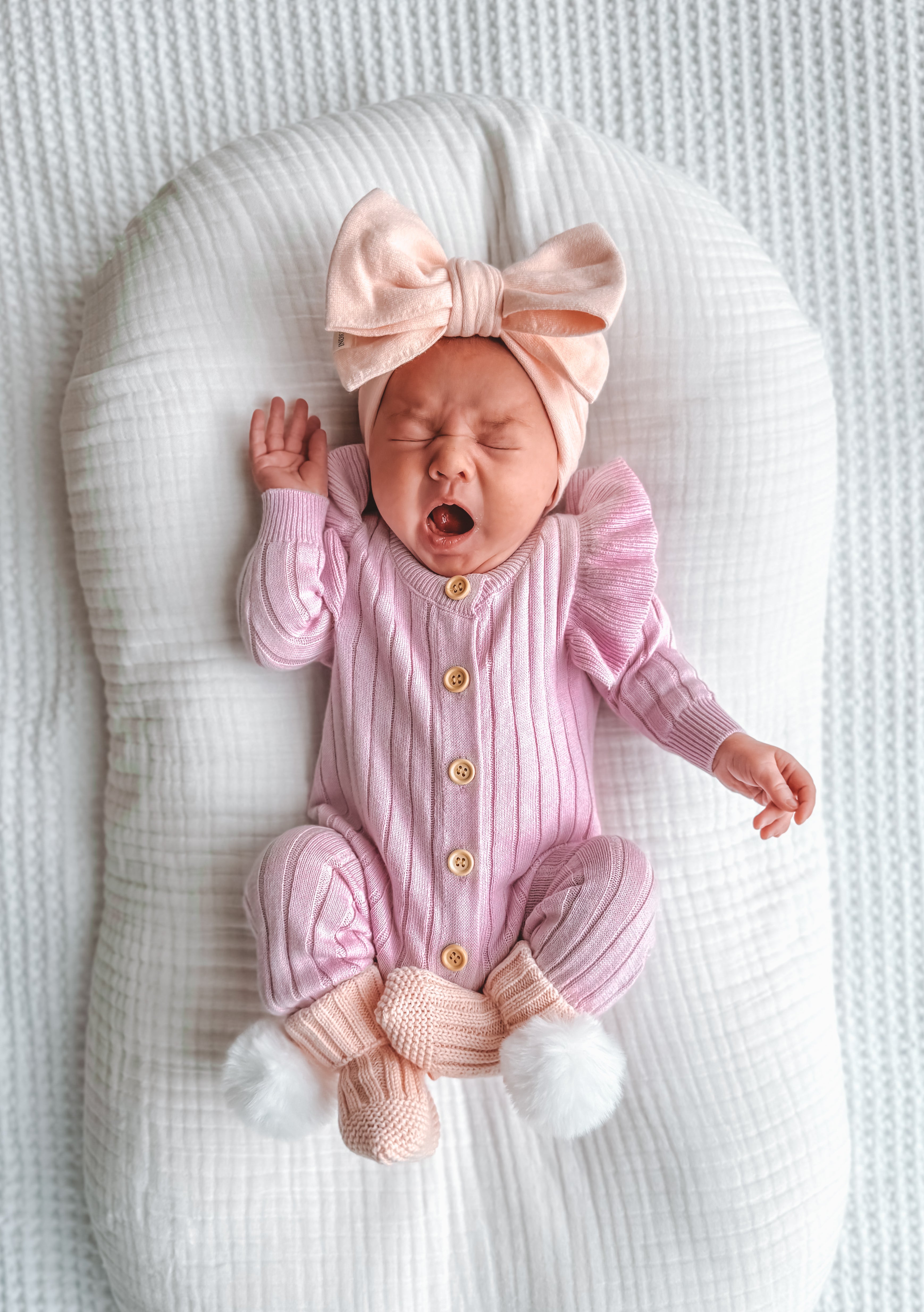 Frill Romper Orchid