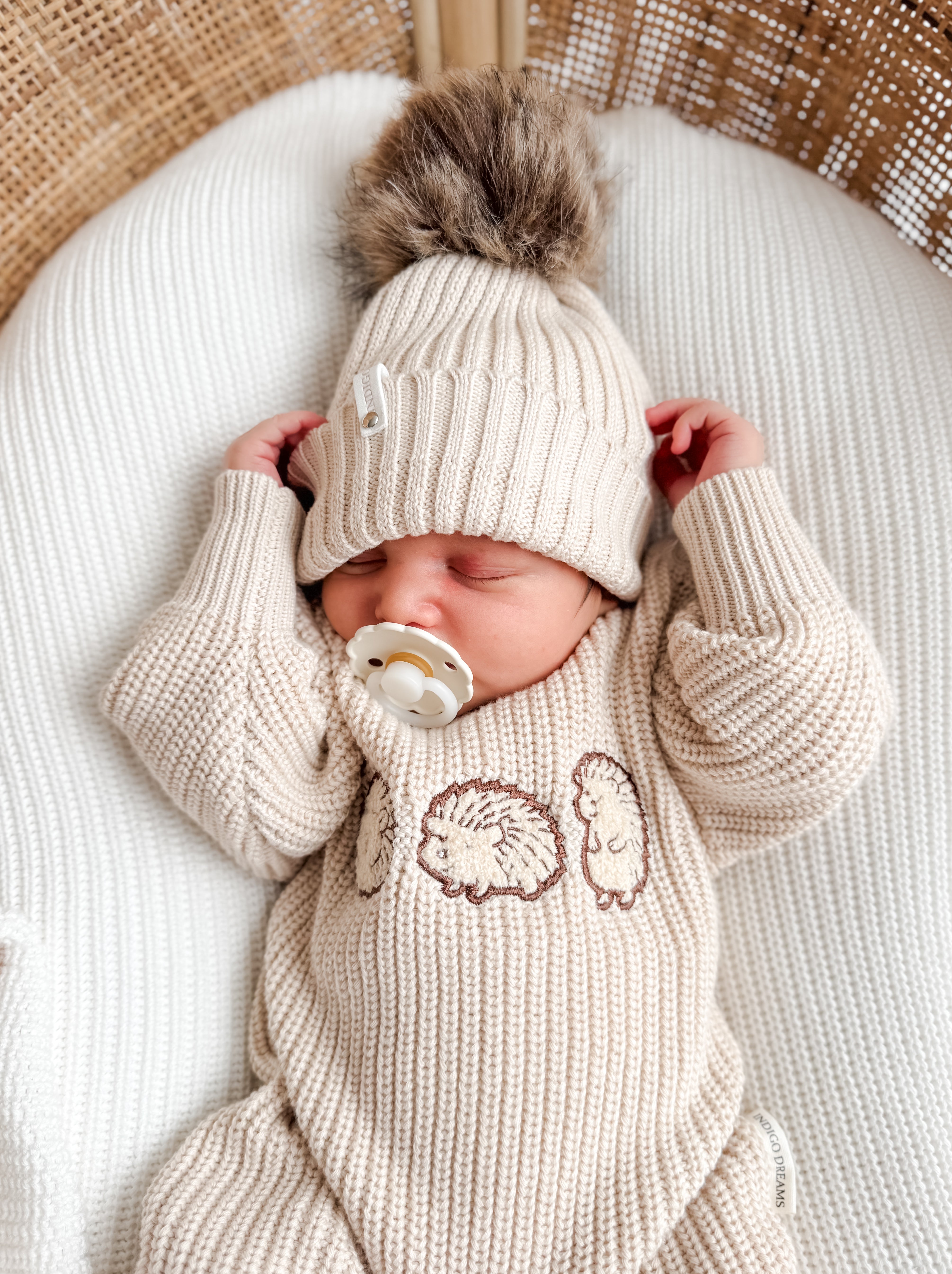 Arlo Chunky Knit Romper