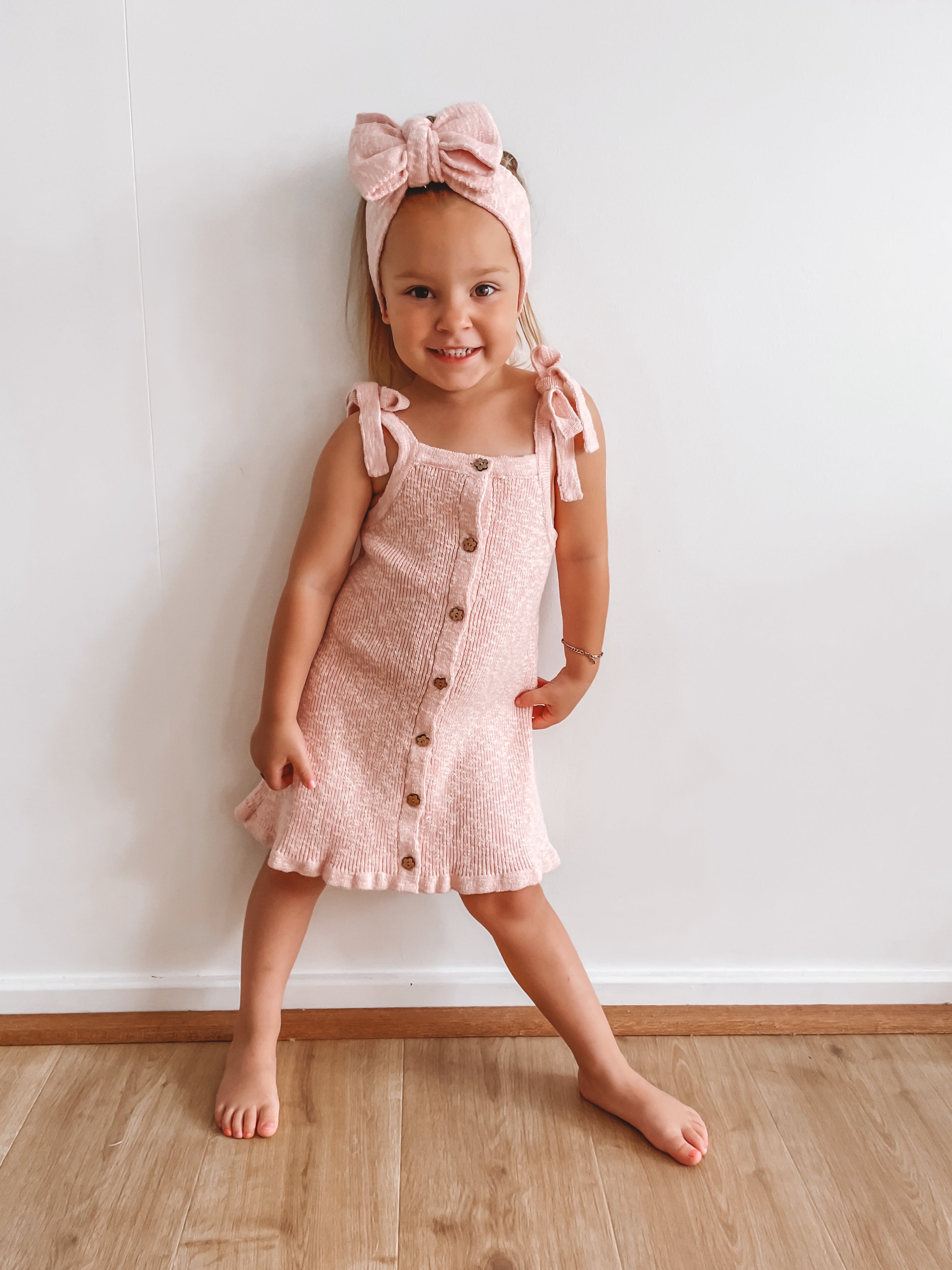 Blush Textured Headband