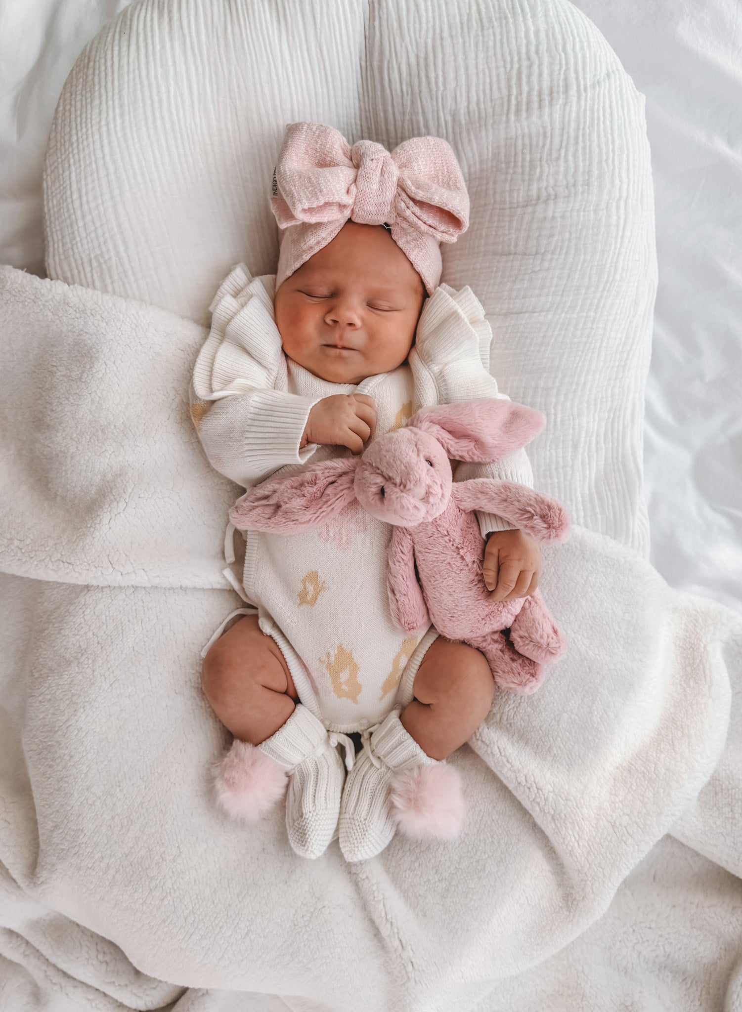 Blush Textured Headband