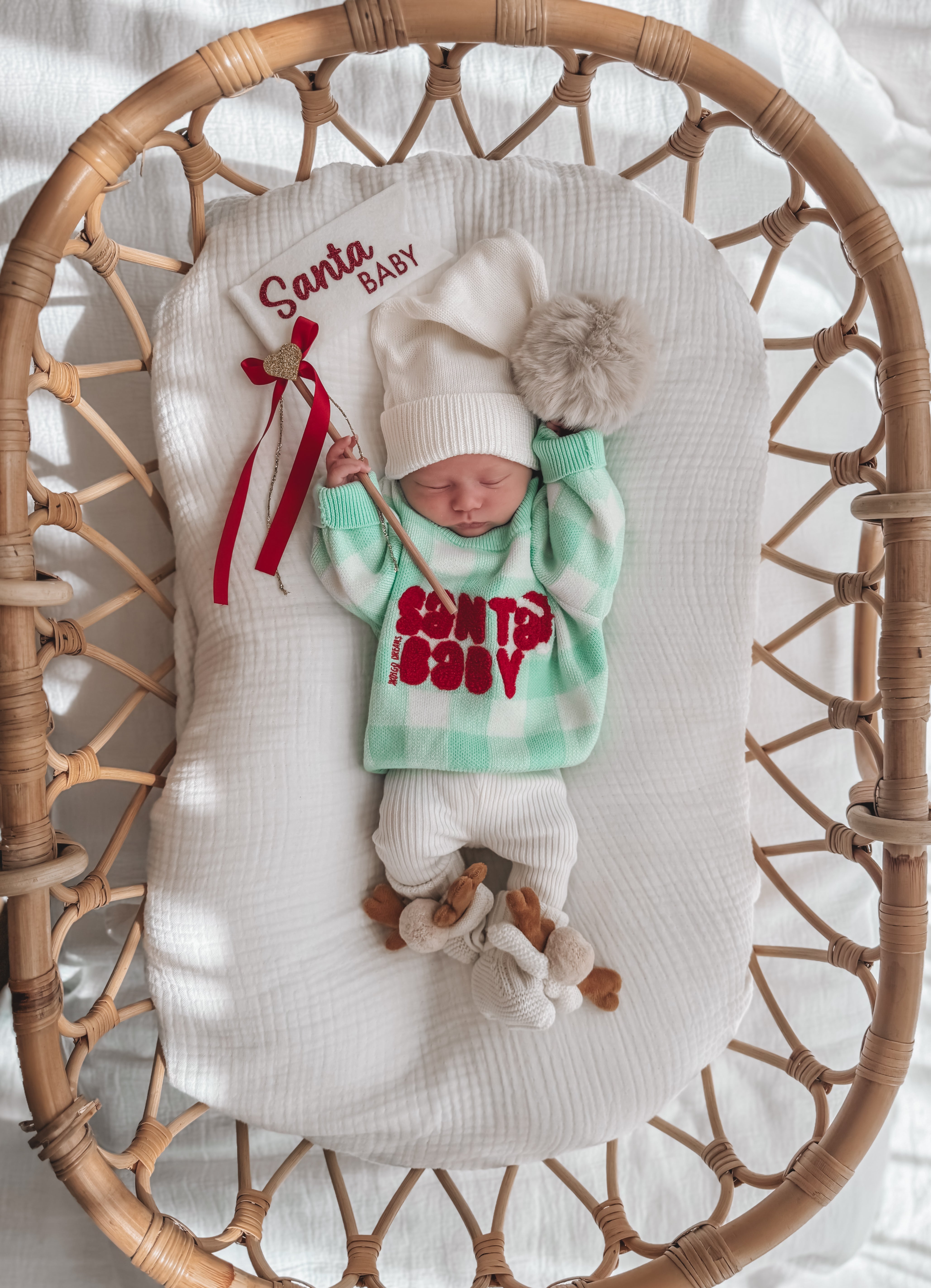 Santa Beanie - Oat