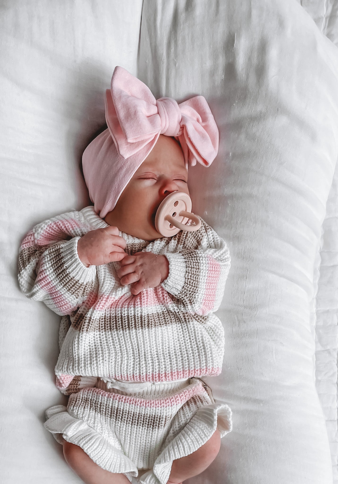 Cotton Candy Knit Headband