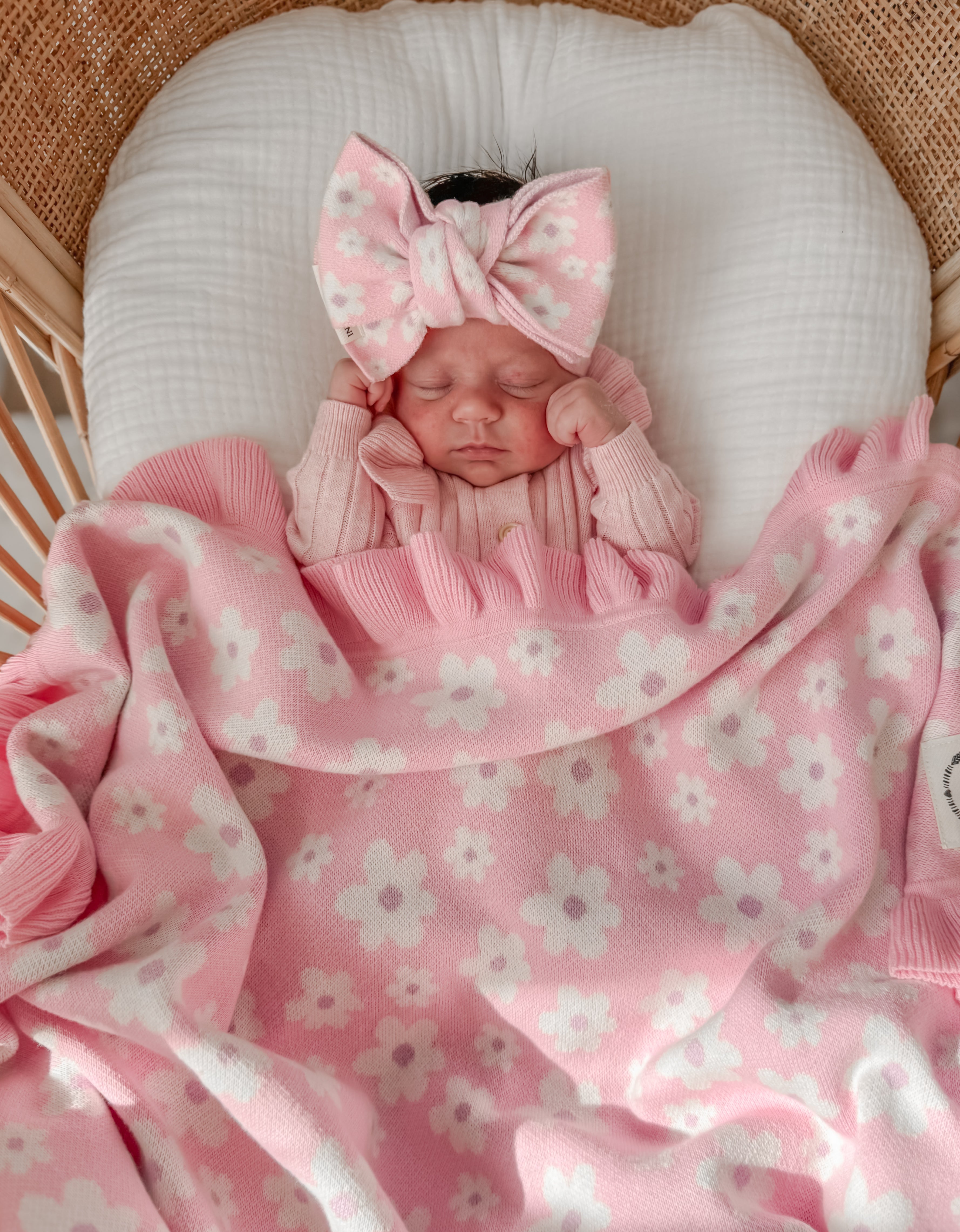 Posie Frill Blanket