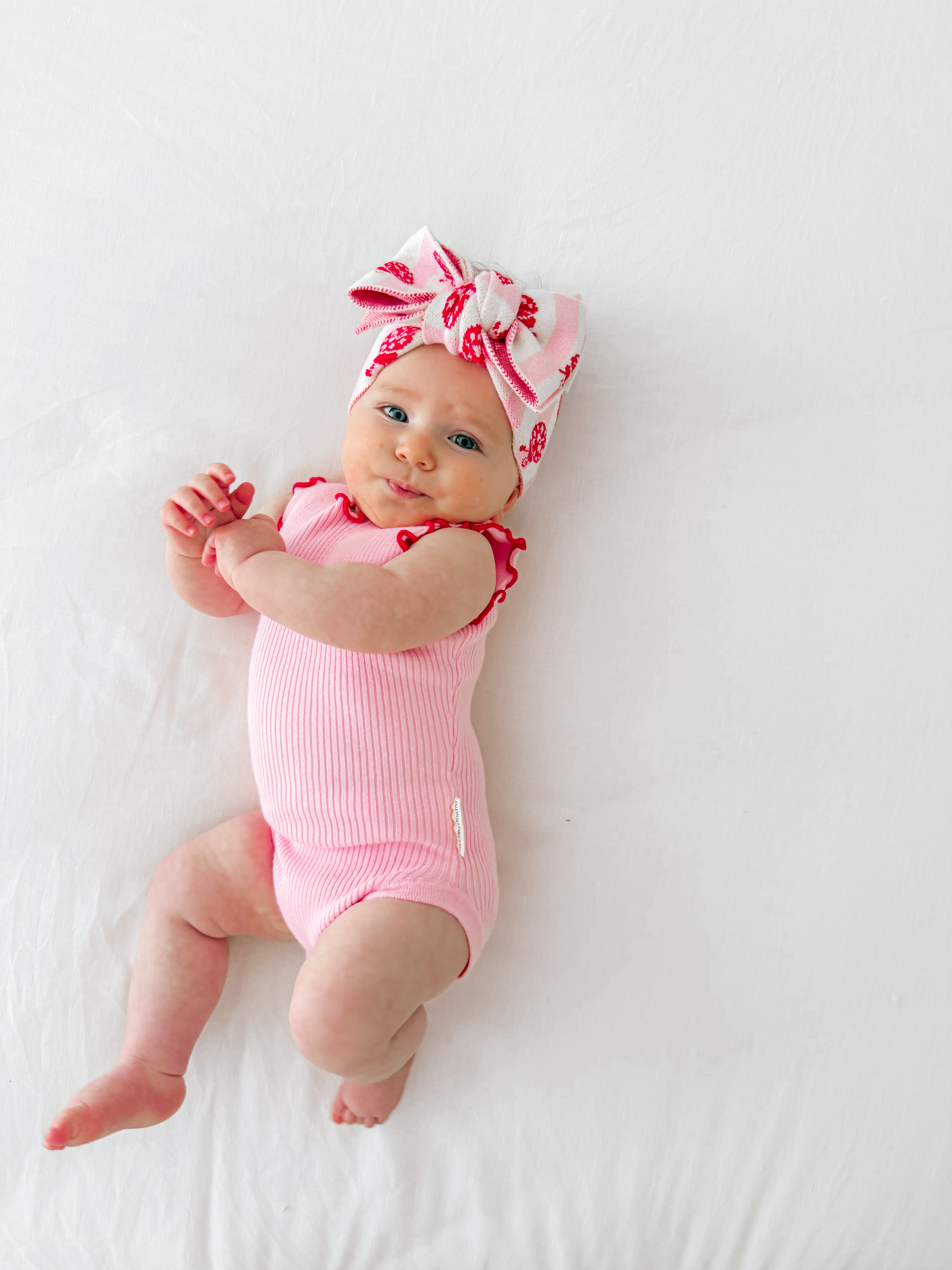 Sleeveless Lottie Pink Bodysuit