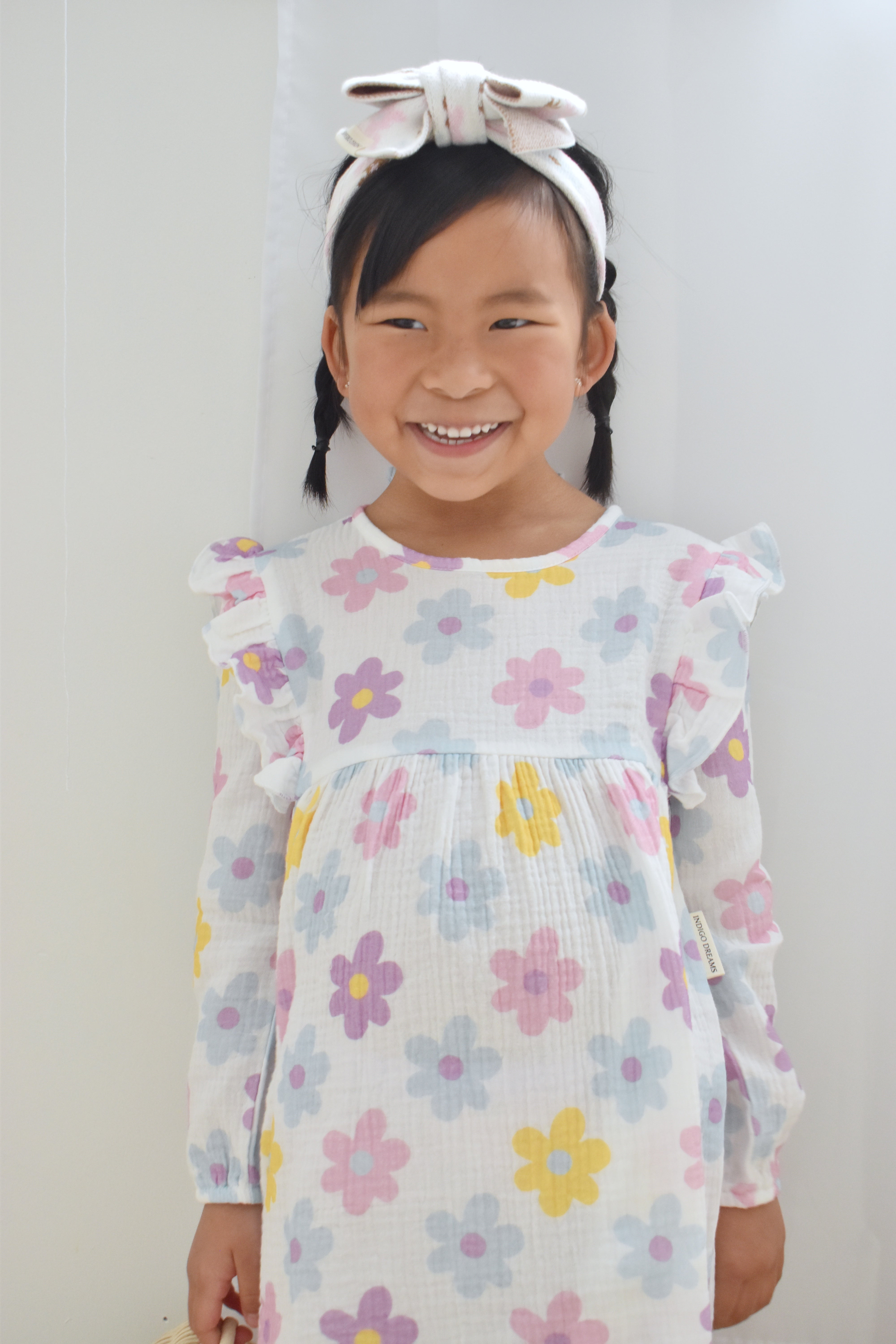 Goldie Gauze Frill Dress