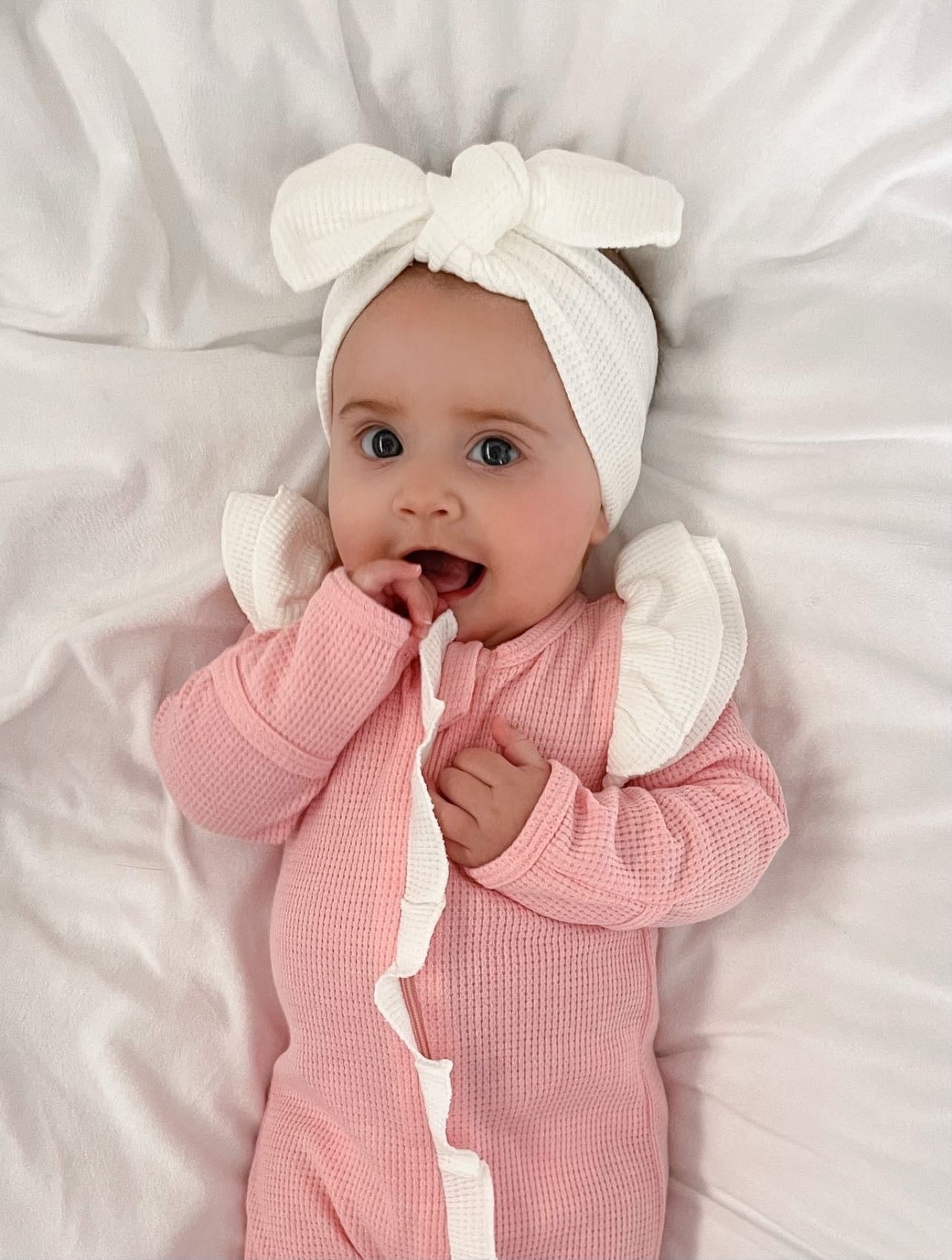 Coconut Waffle Headband