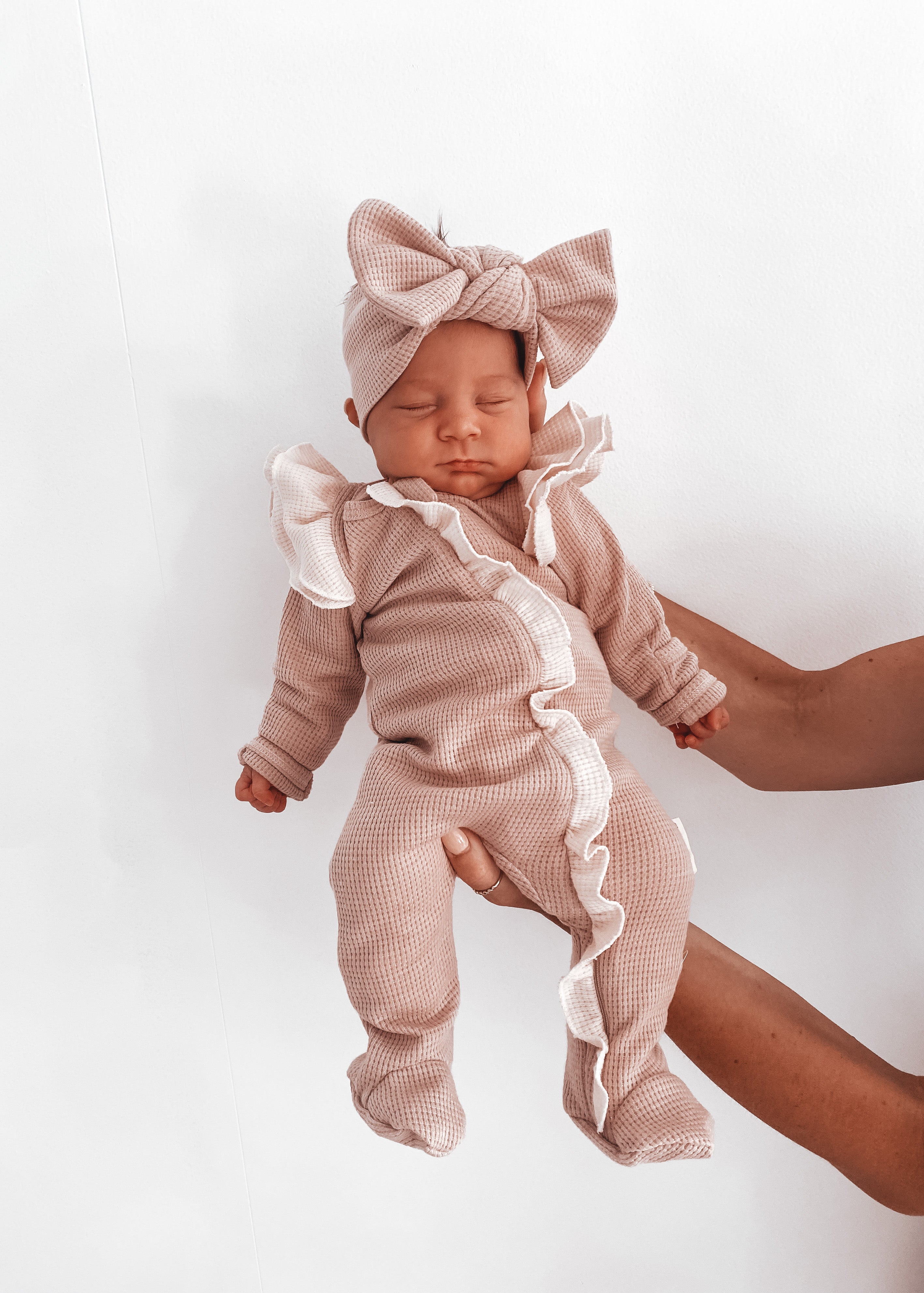 Mushroom and Oat Waffle Onesie