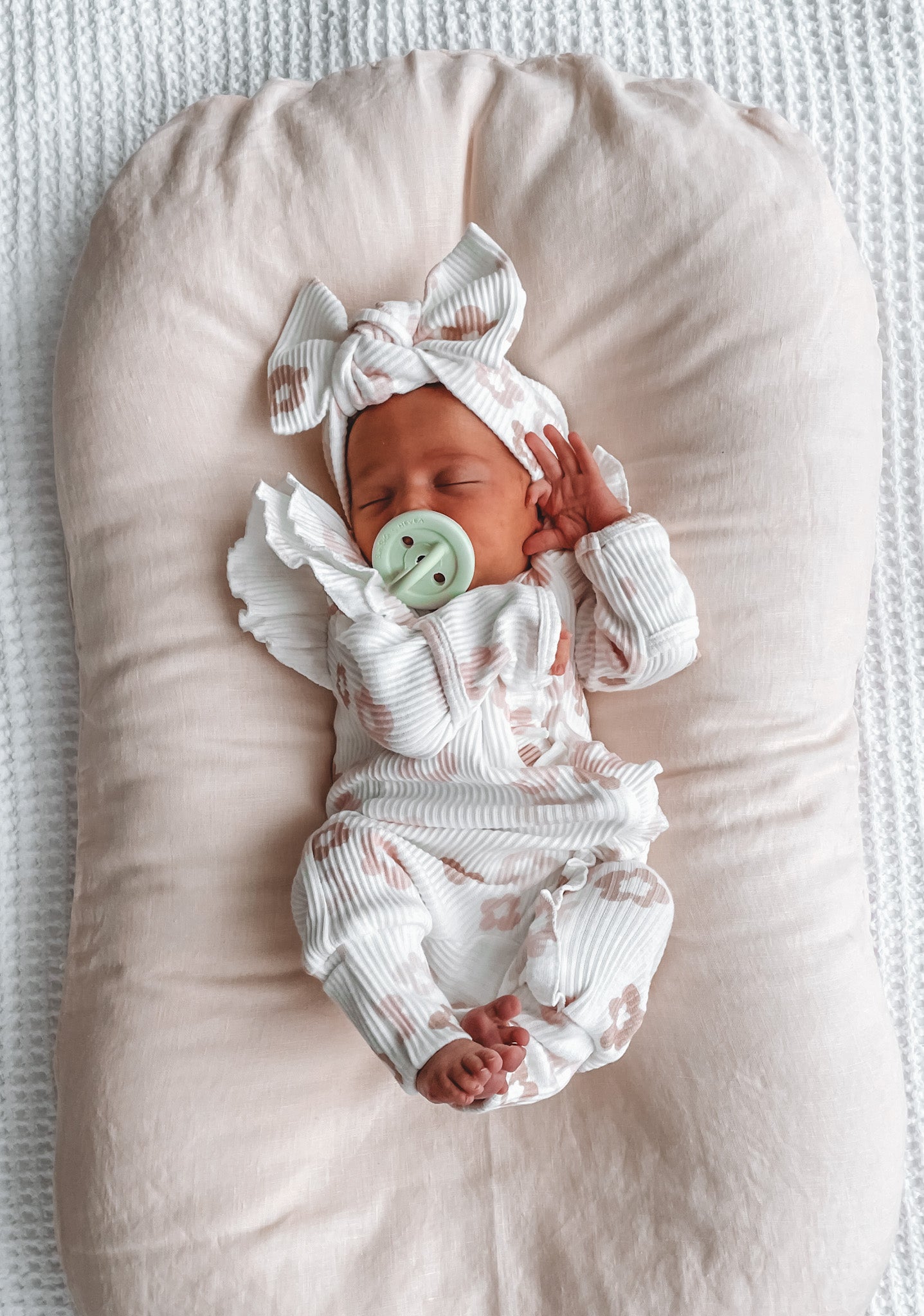 Autumn Floral Ruffle Romper