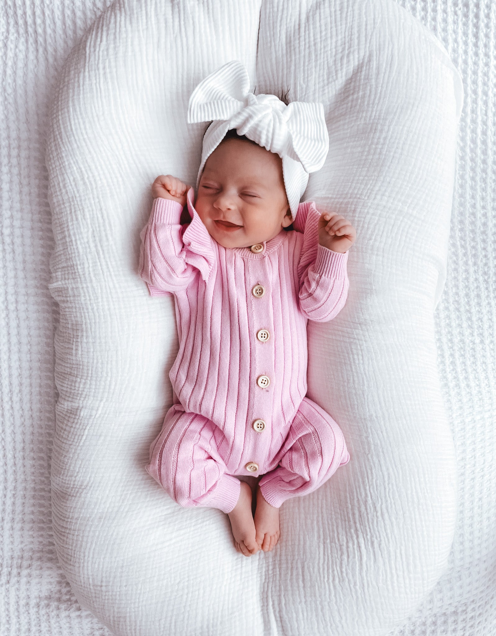 Frill Romper Orchid