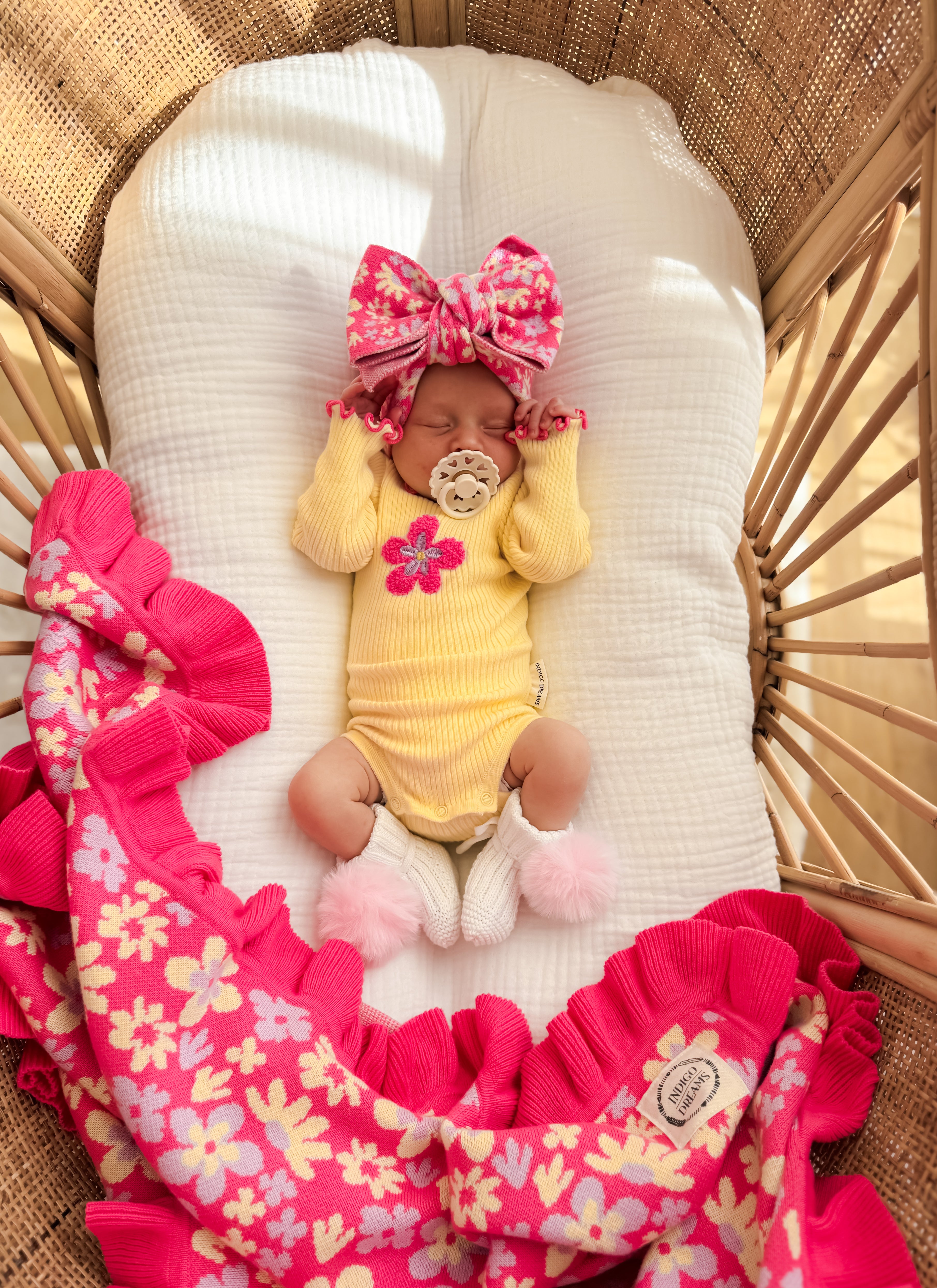 Indie Frill Bodysuit - Daffodil
