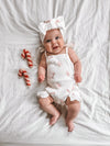 Coconut with Oat Frill Bodysuit