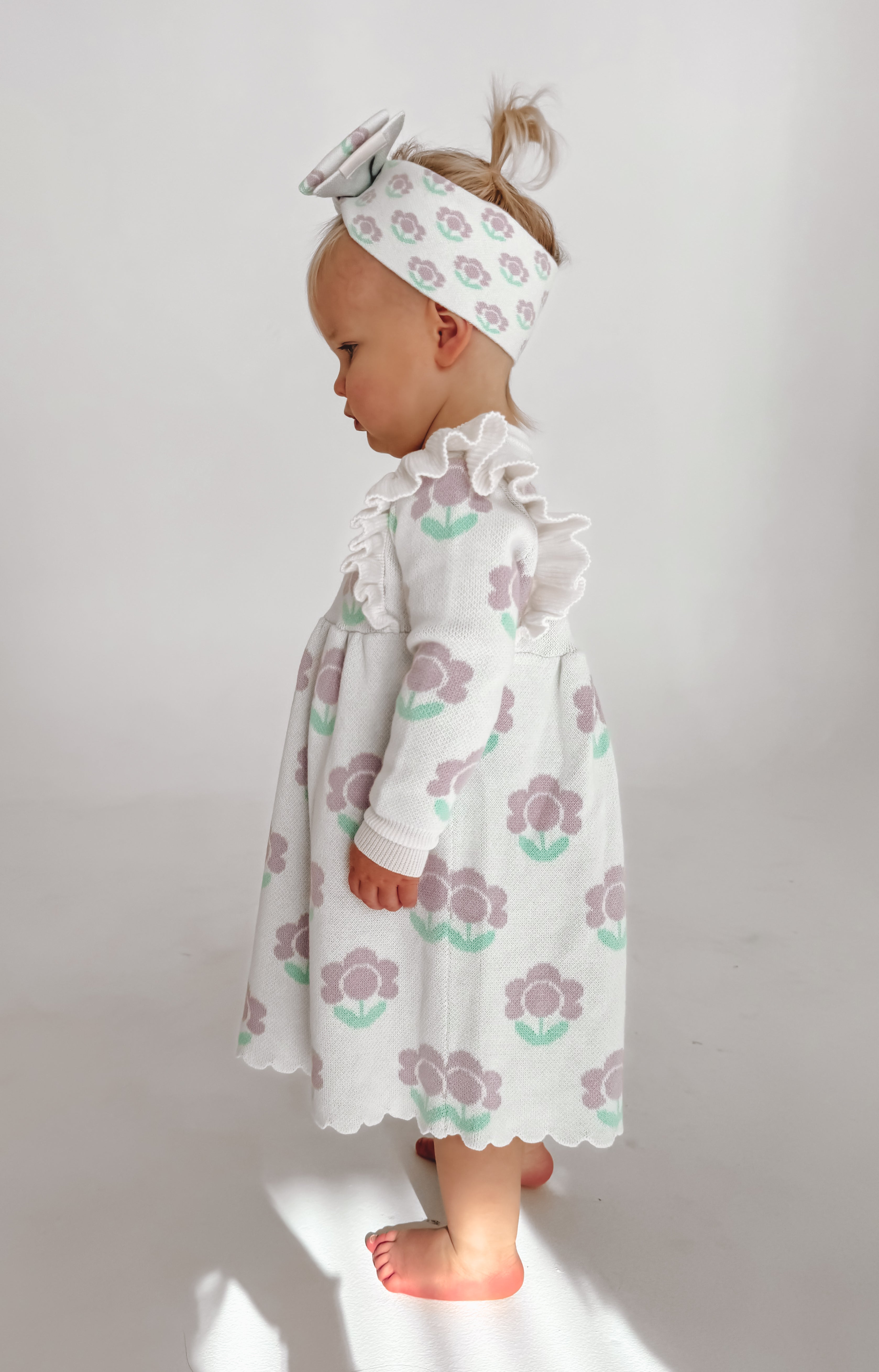 Sienna Frill Knit Dress