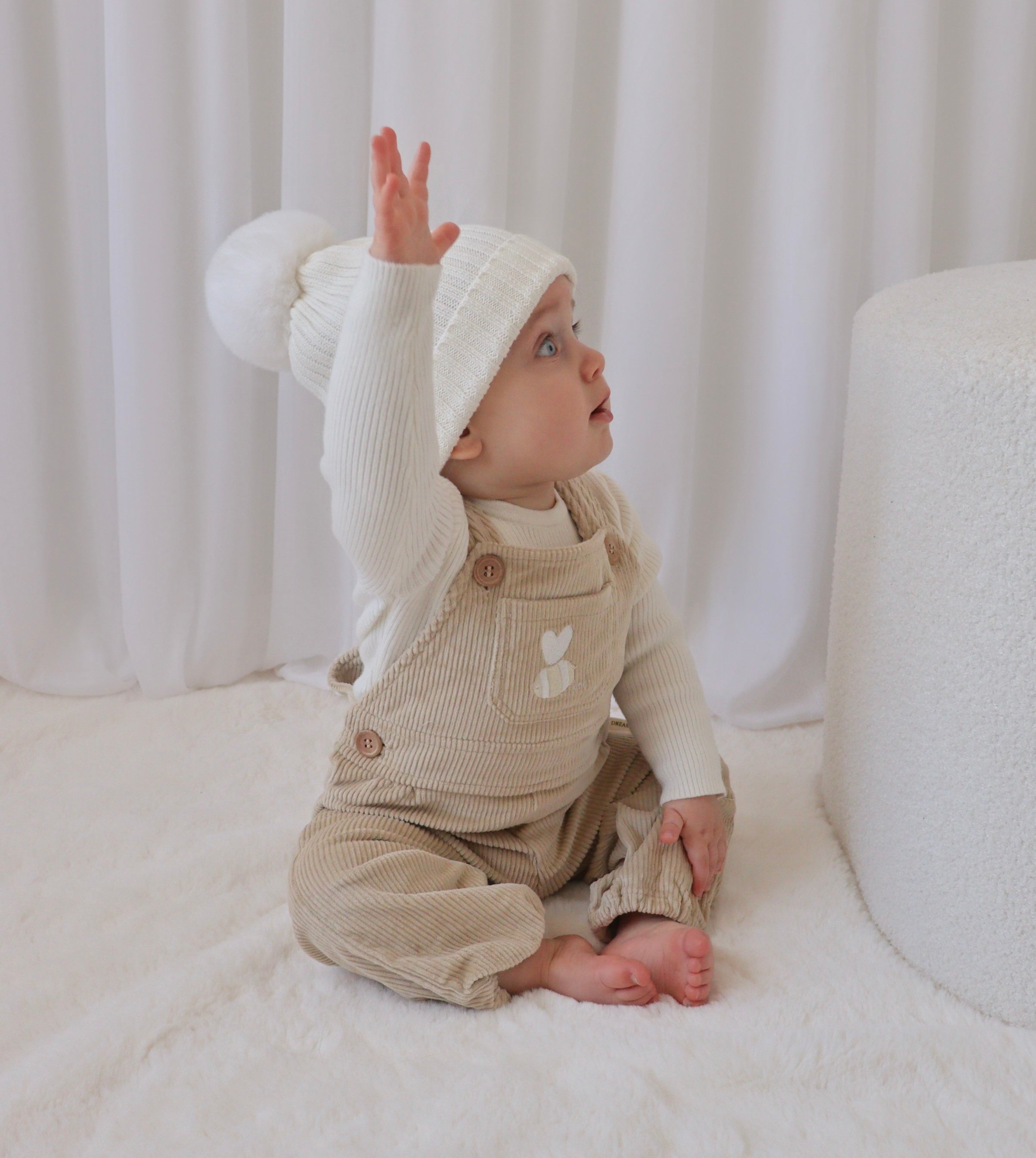 Bee Cord Overalls