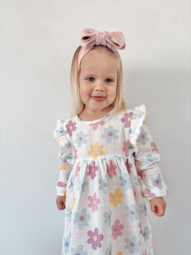 Goldie Gauze Frill Dress