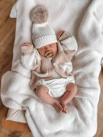 Sand Textured Bubble Romper