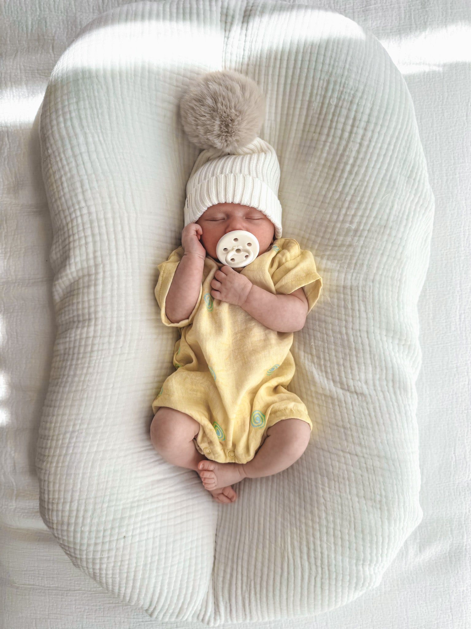 Sonnie Gauze Lemon Romper