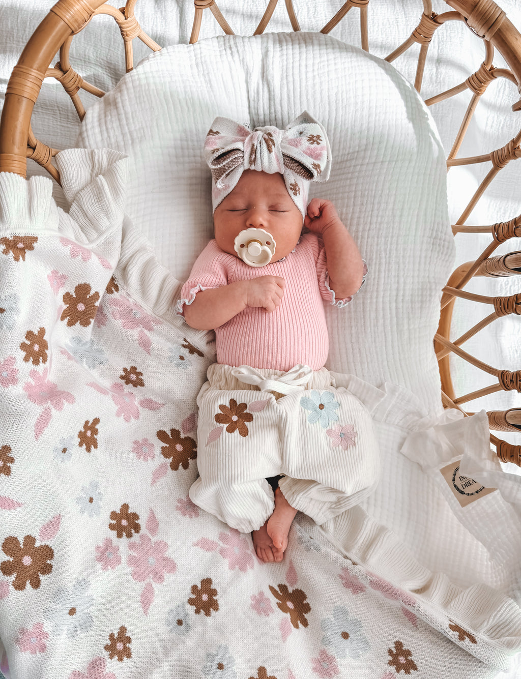 Banksi Pink Frill Bodysuit