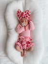 Red Knit Headband