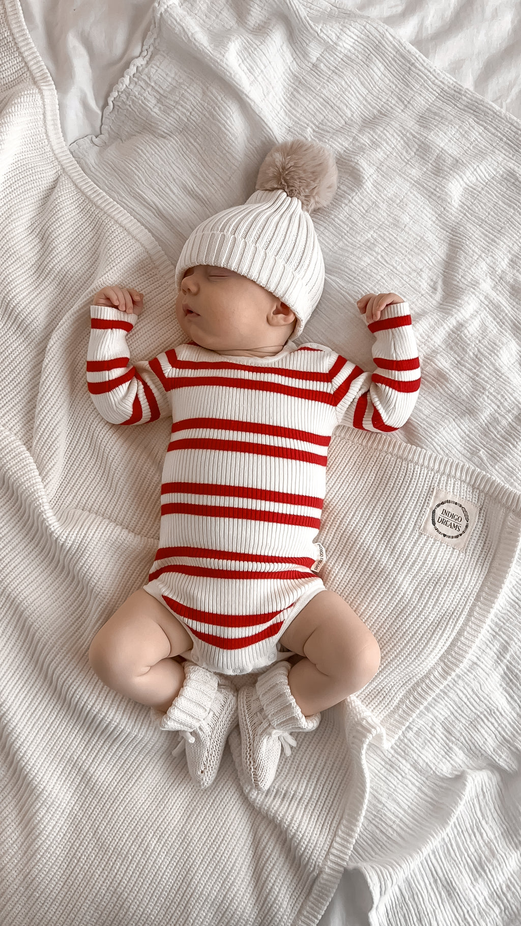 Red Striped Bodysuit