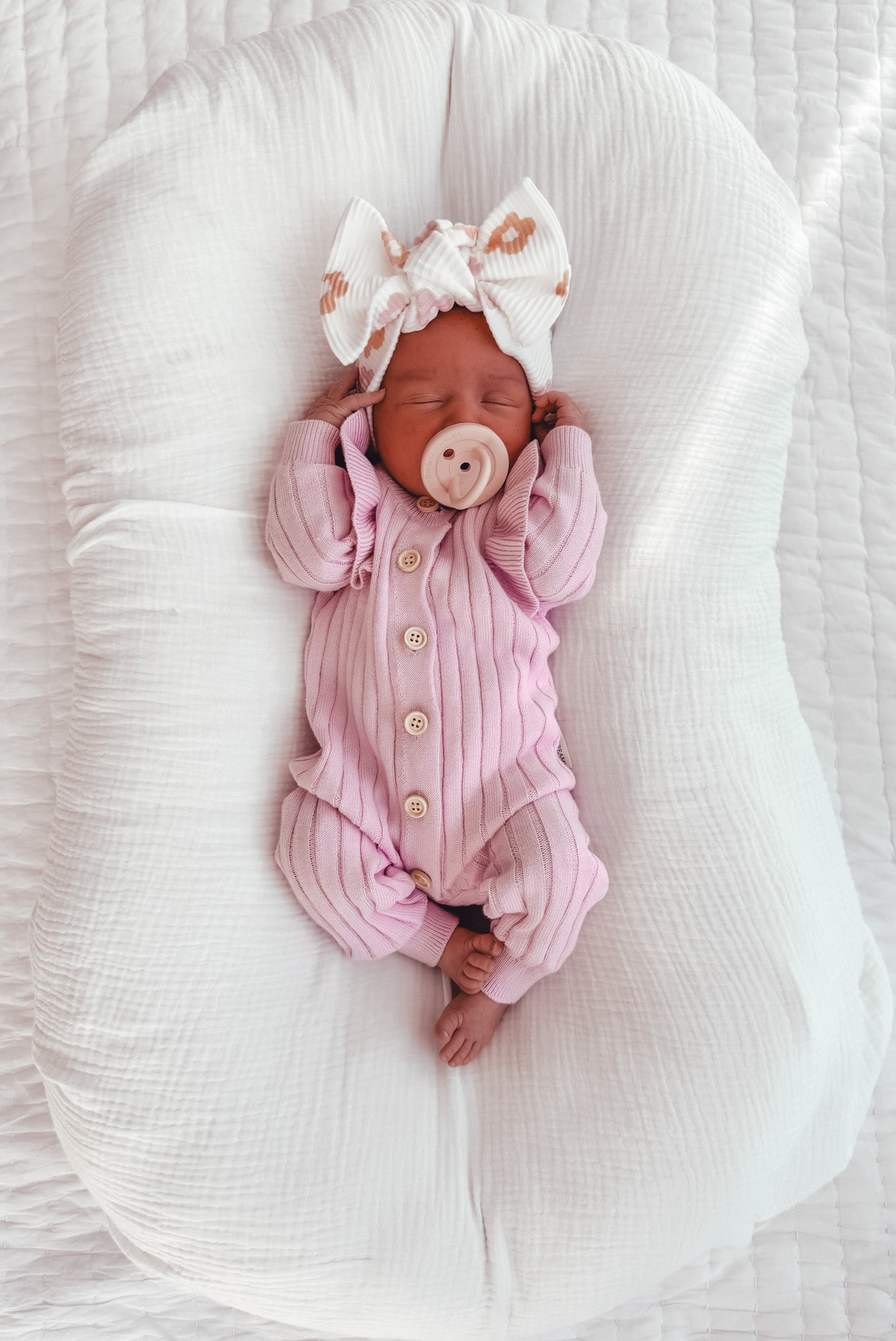 Frill Romper Orchid