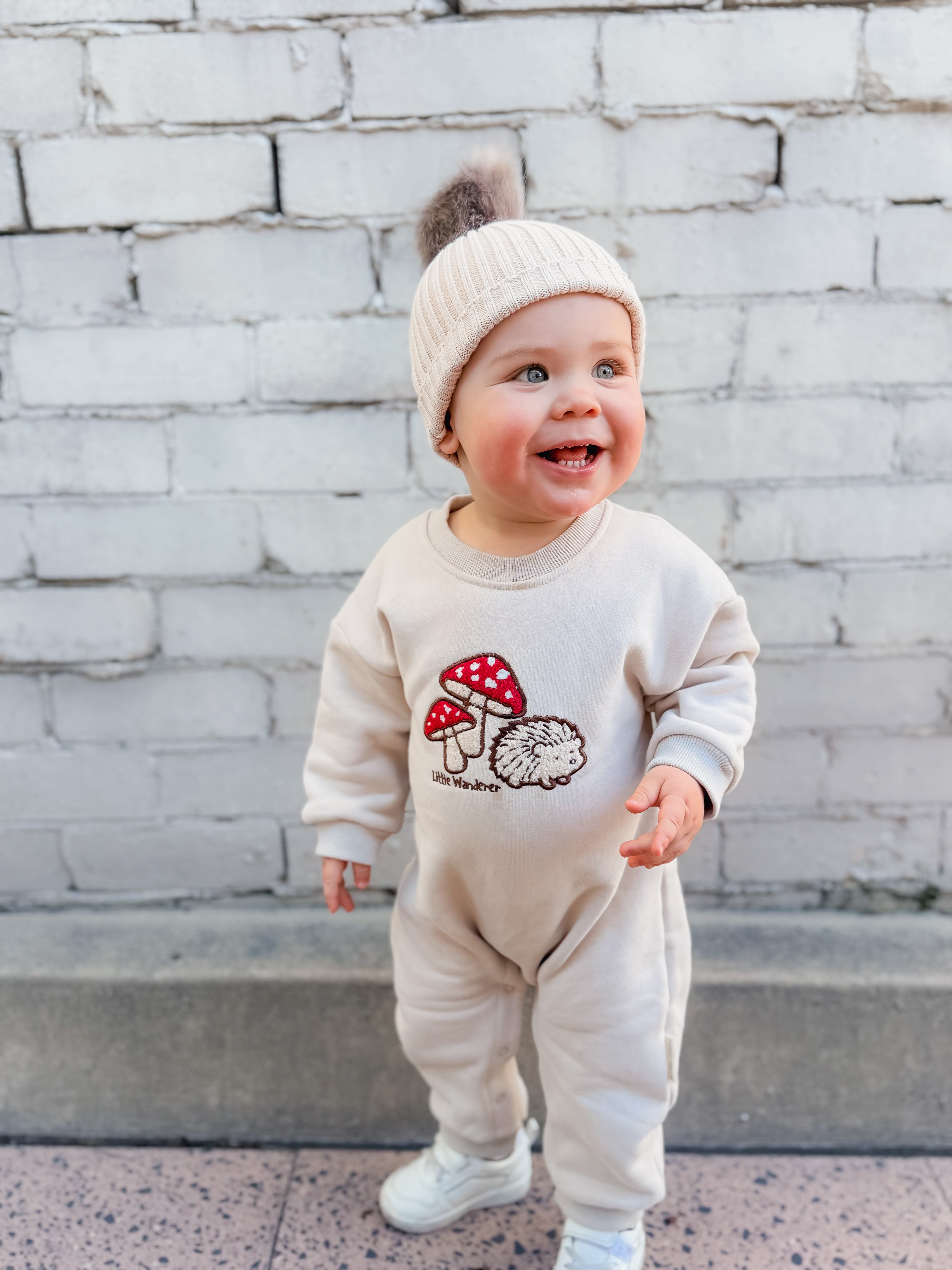 Arlo Fleece Romper