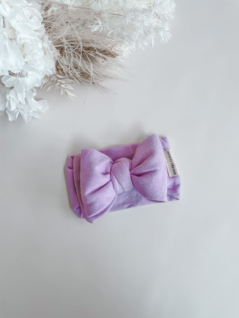 Lilac Knit Headband