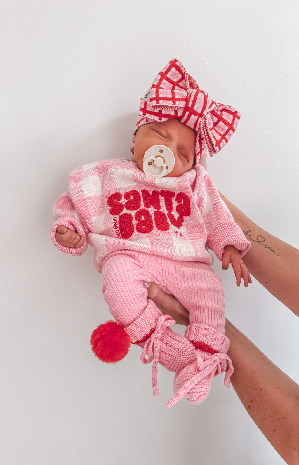 Candy Check Knit Headband