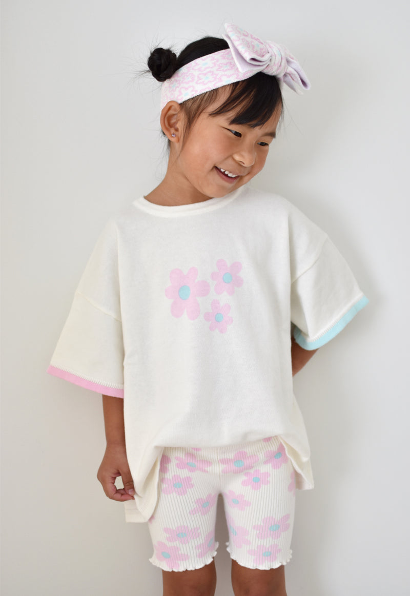 Poppi Floral Oversized Tee