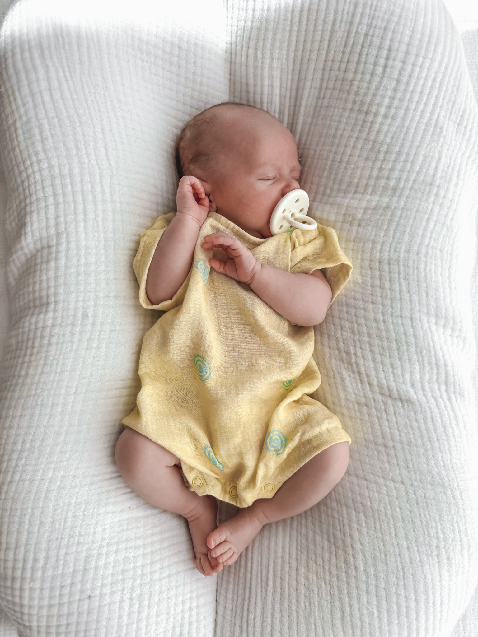 Sonnie Gauze Lemon Romper