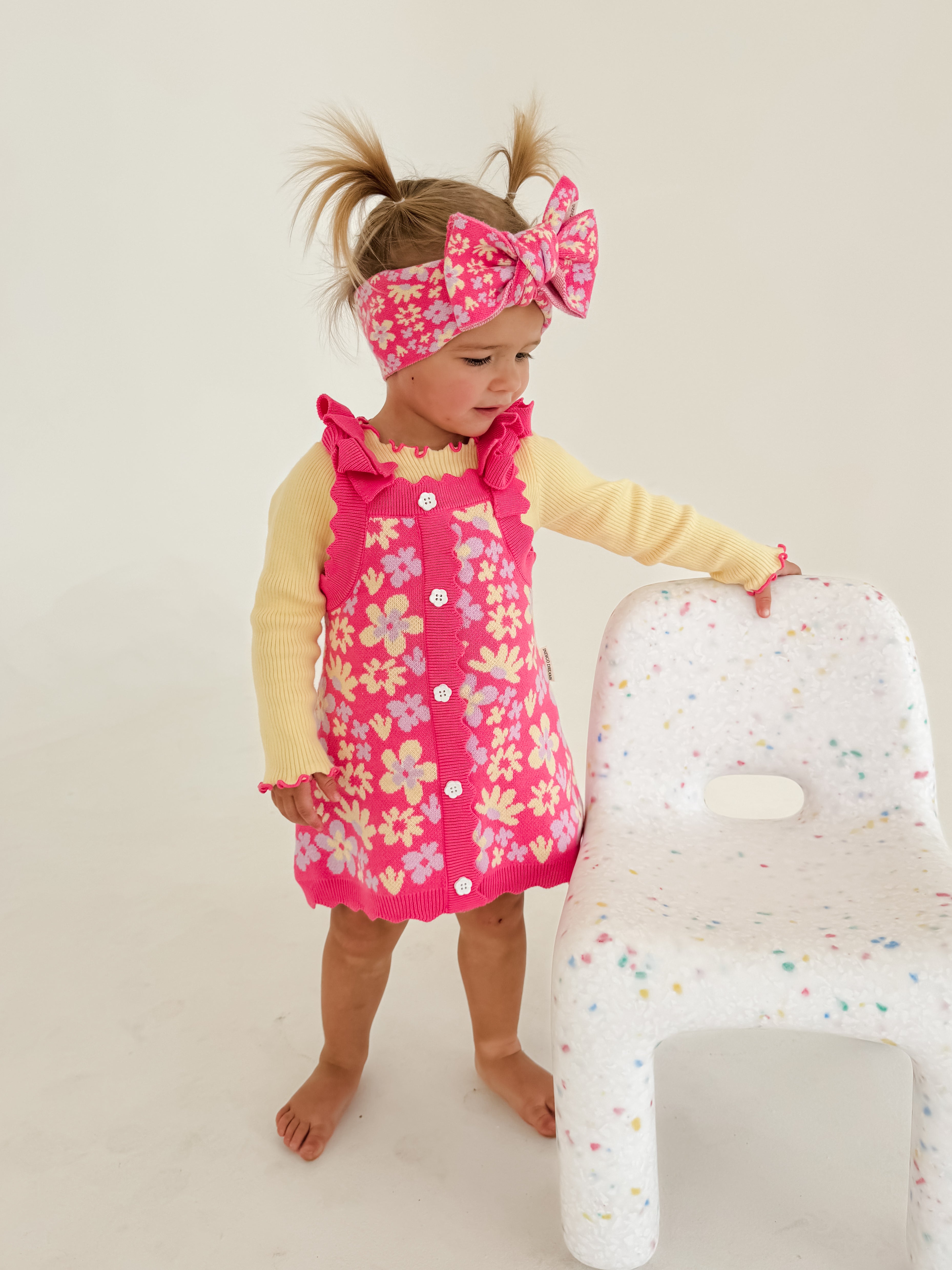 Indie Long Sleeve Top - Daffodil