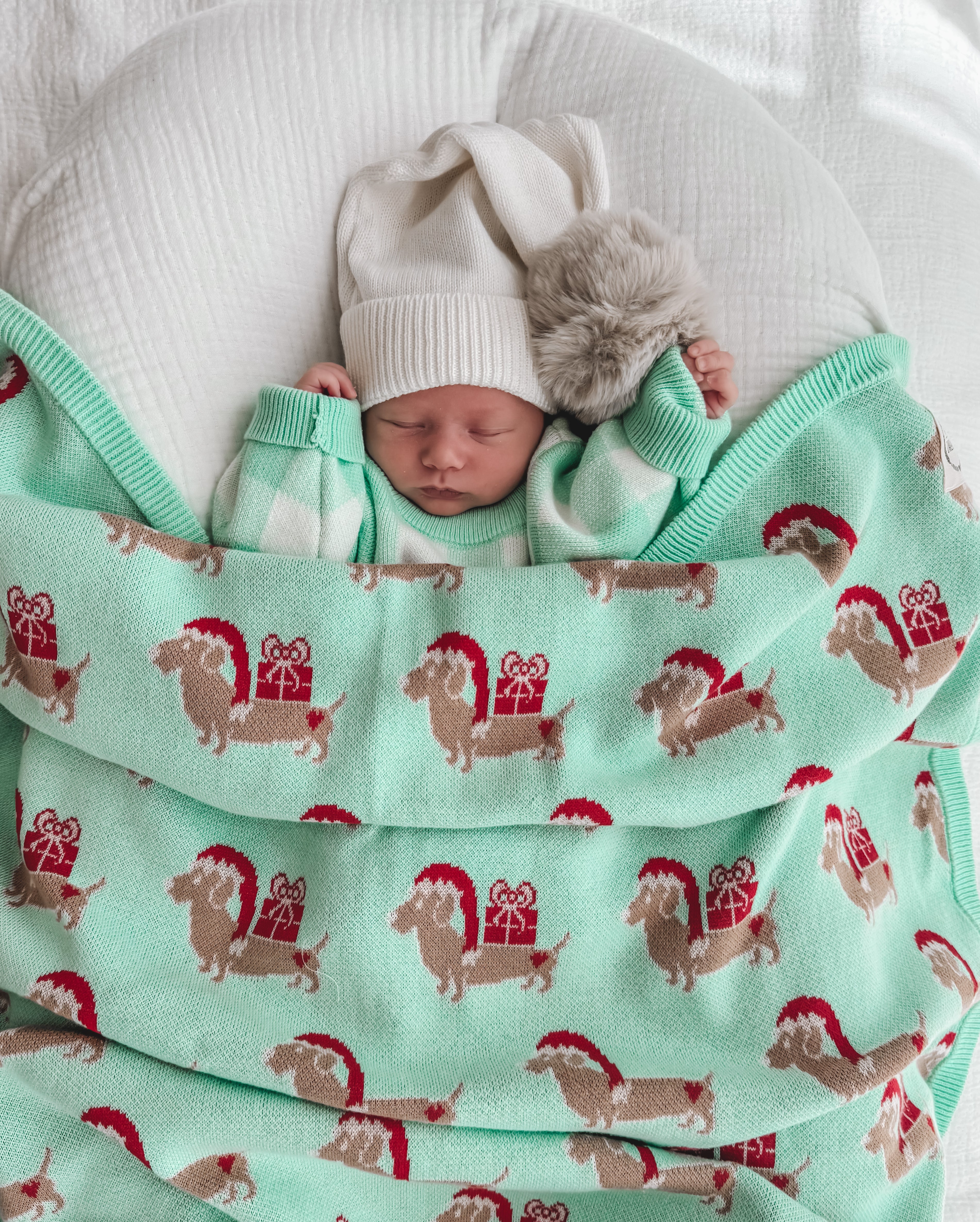 Santa Beanie - Oat
