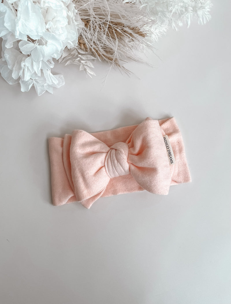 Soft Pink Knit Headband