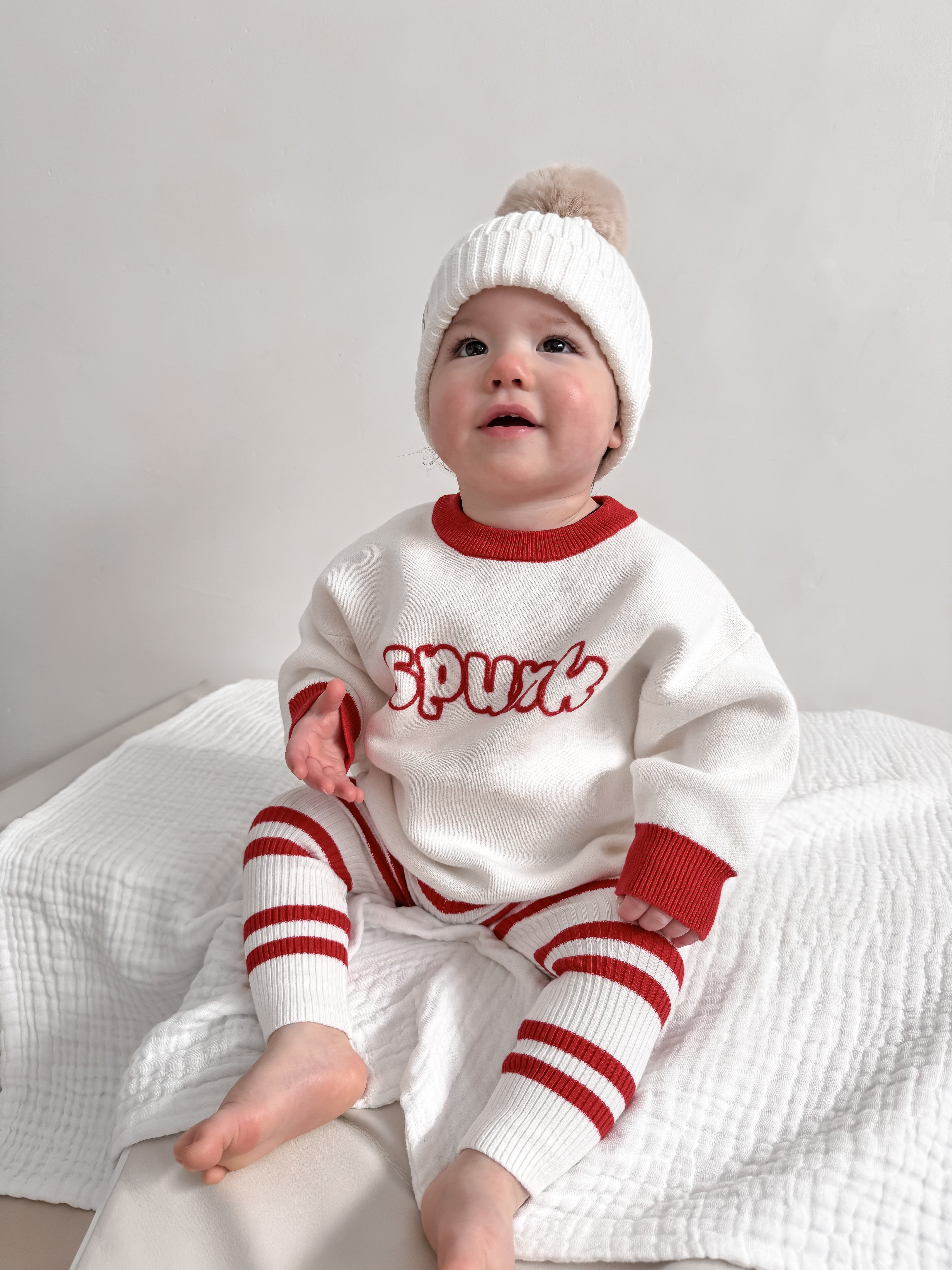 Red Stripe Leggings