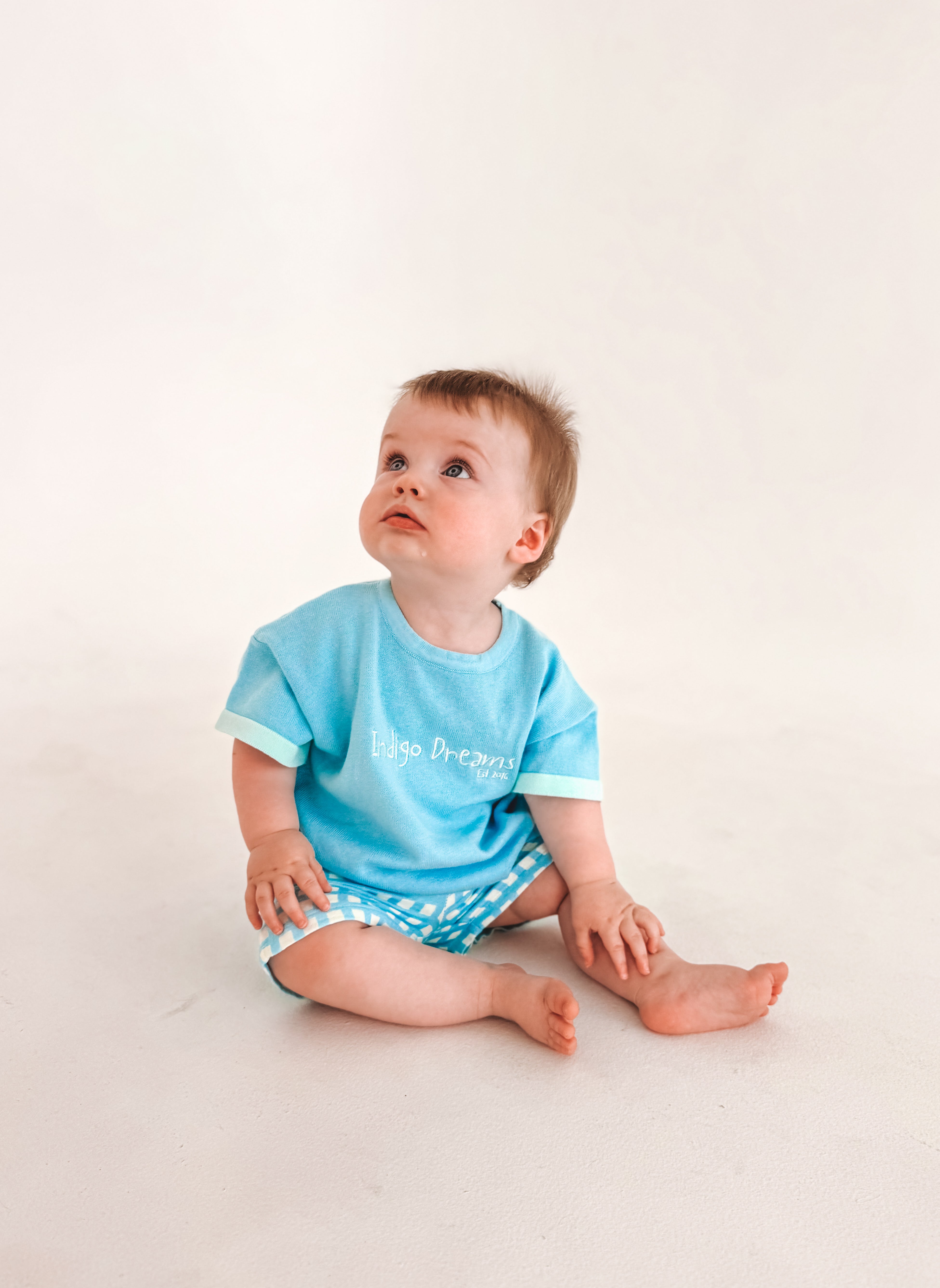 Staple Oversized Tee - Seaglass Blue