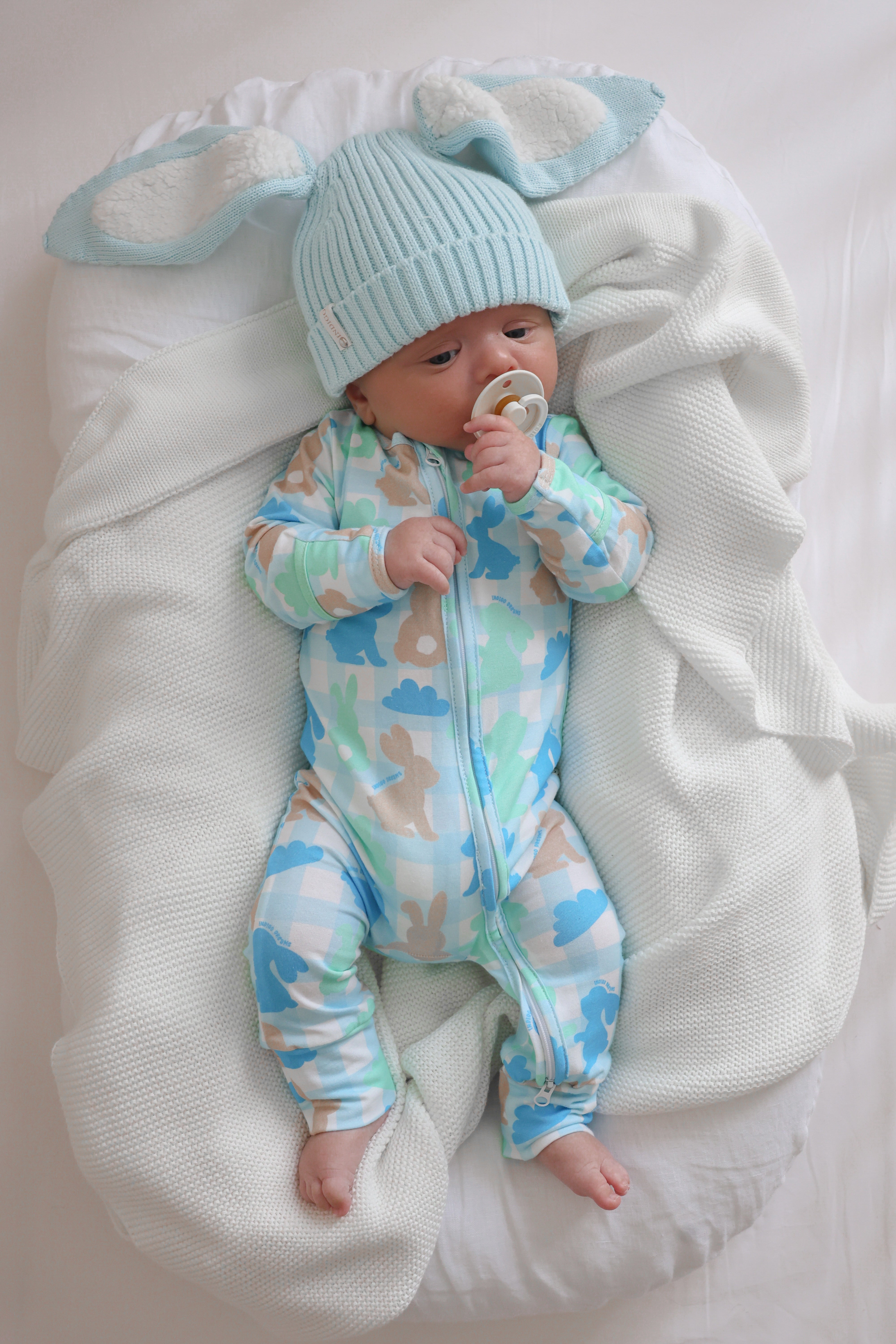 Bunny Onesie - Meadow