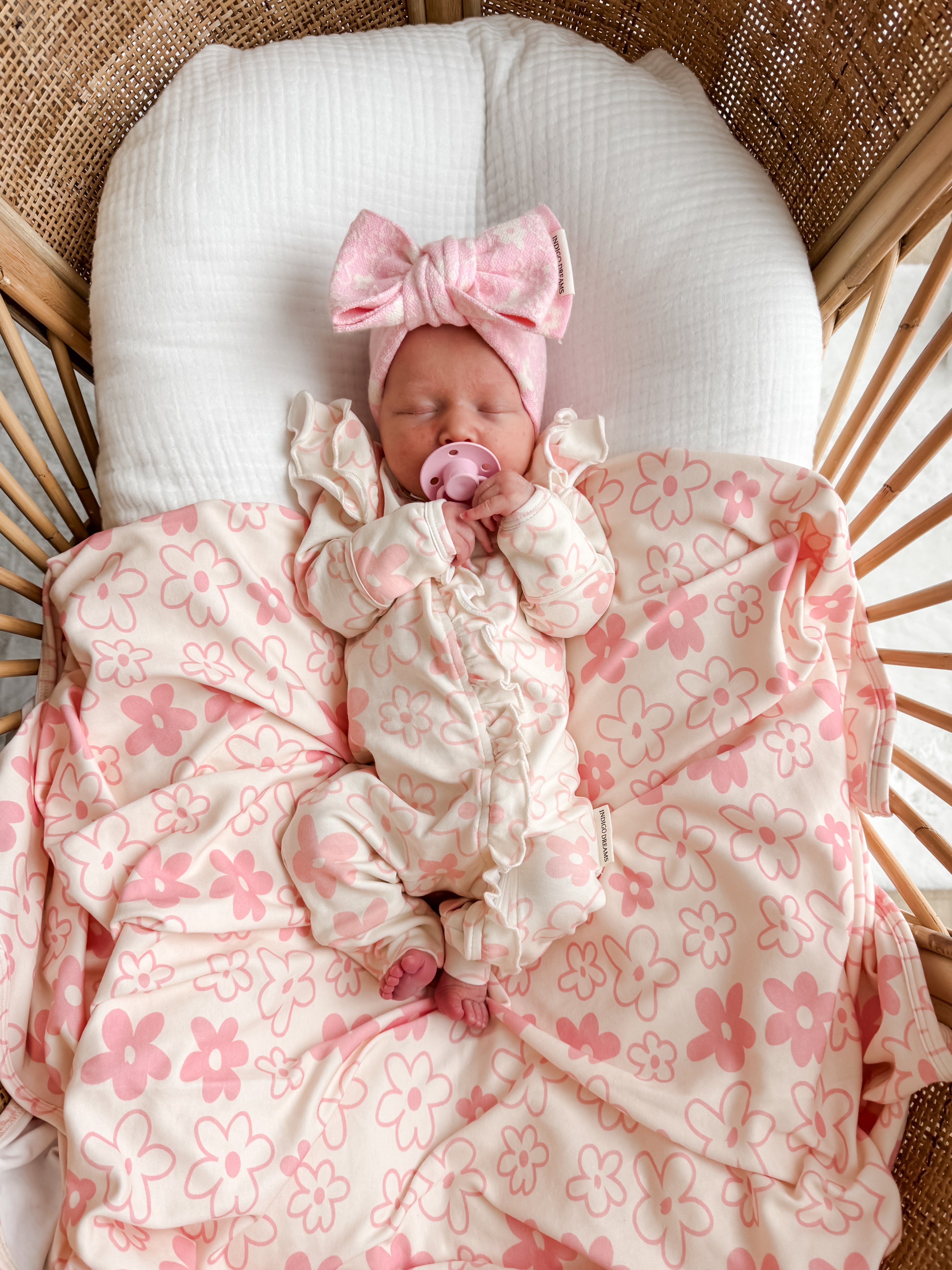 Romy Ruffle Onesie - Marshmallow