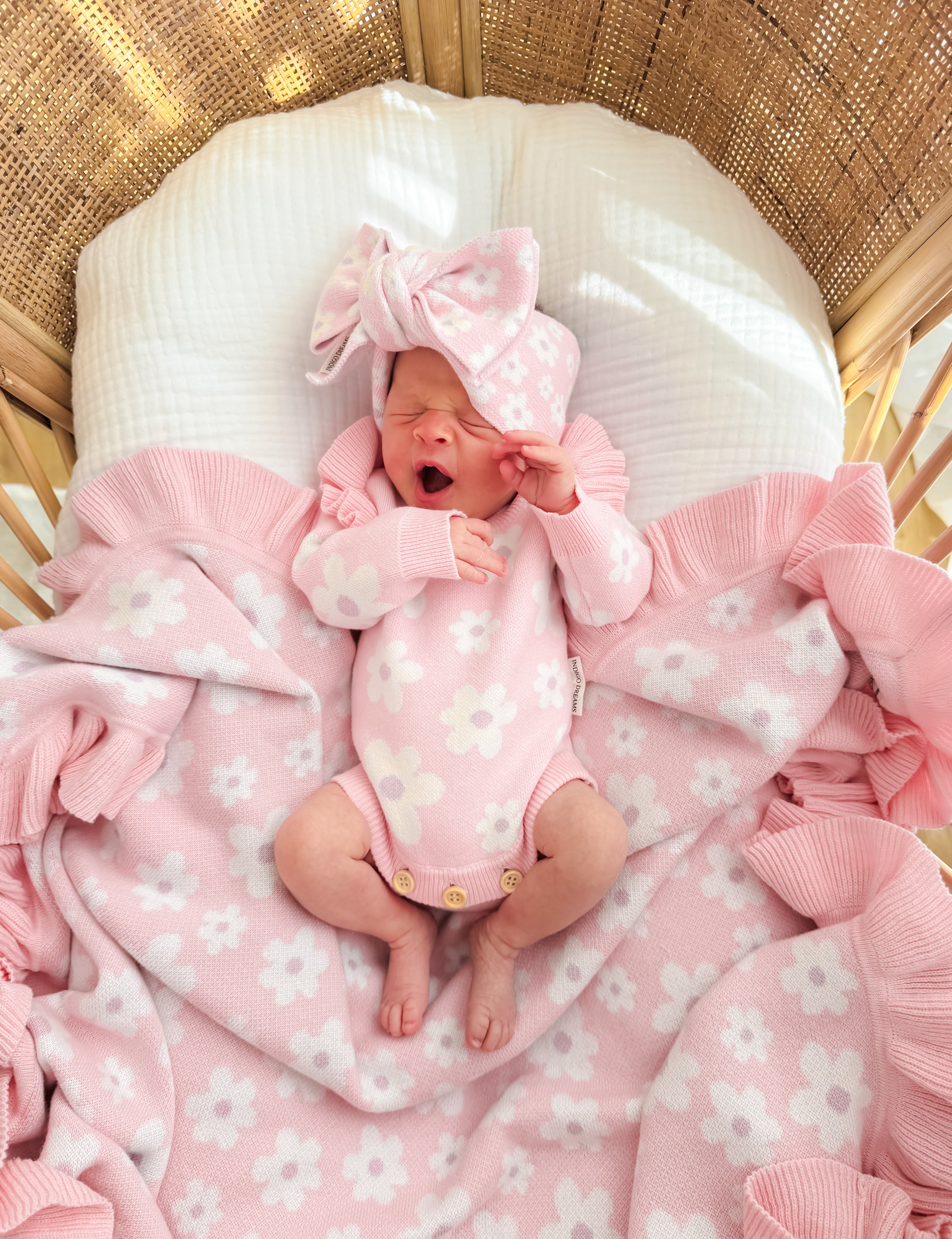 Posie Frill Blanket