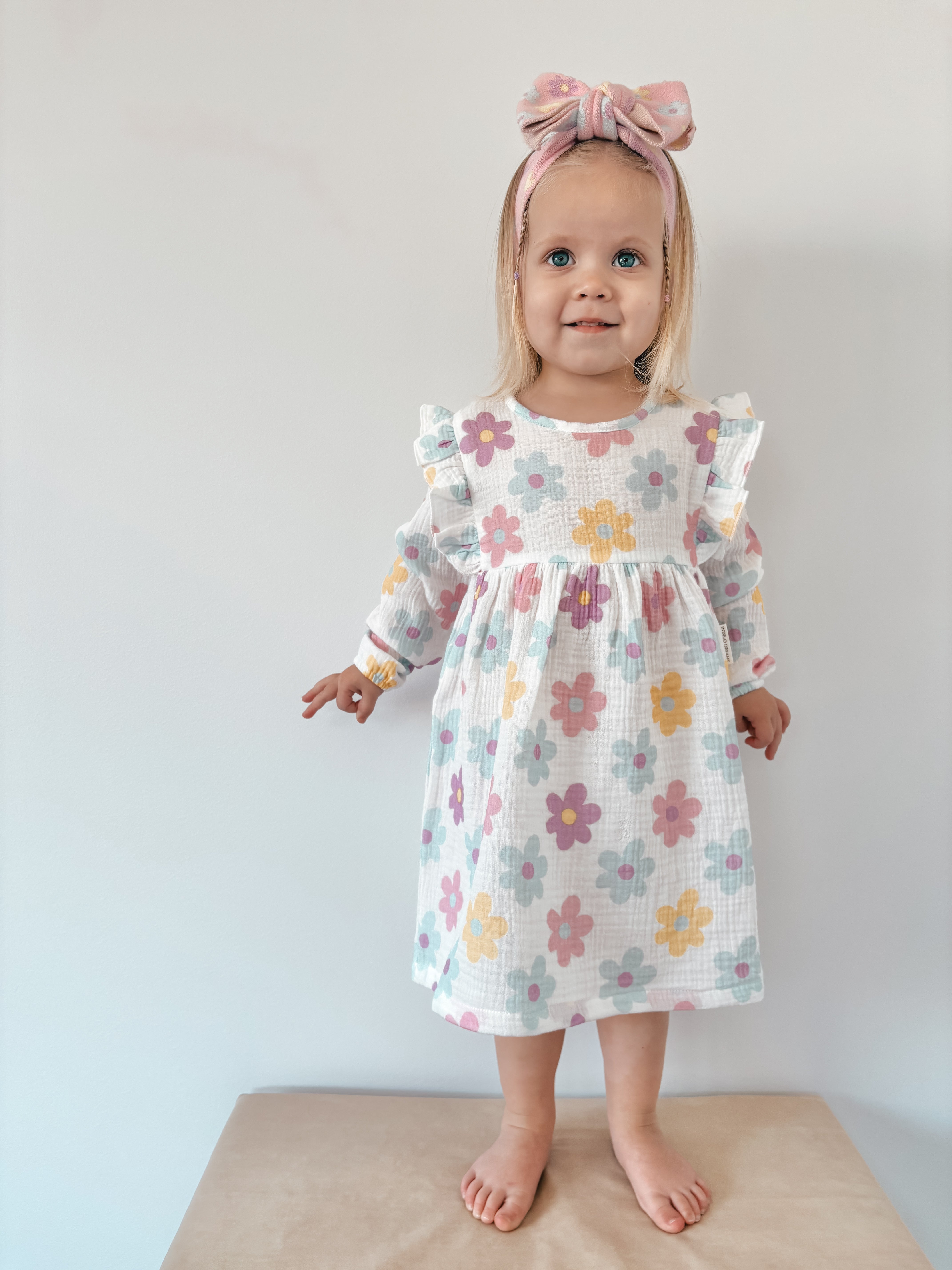 Goldie Gauze Frill Dress